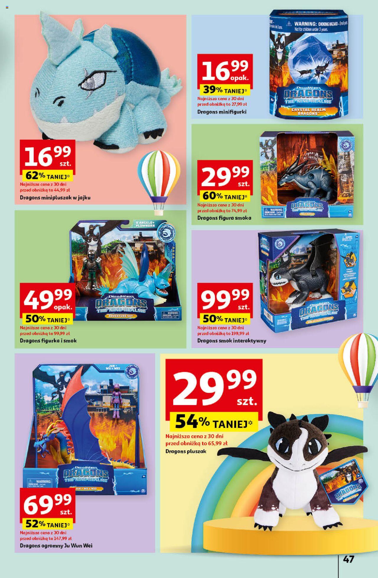 Auchan Świętuj Dzień Matki i Dzień Dziecka Hipermarket Gazetka ważna od 23.05.2024 do 29.05.2024 strona 47