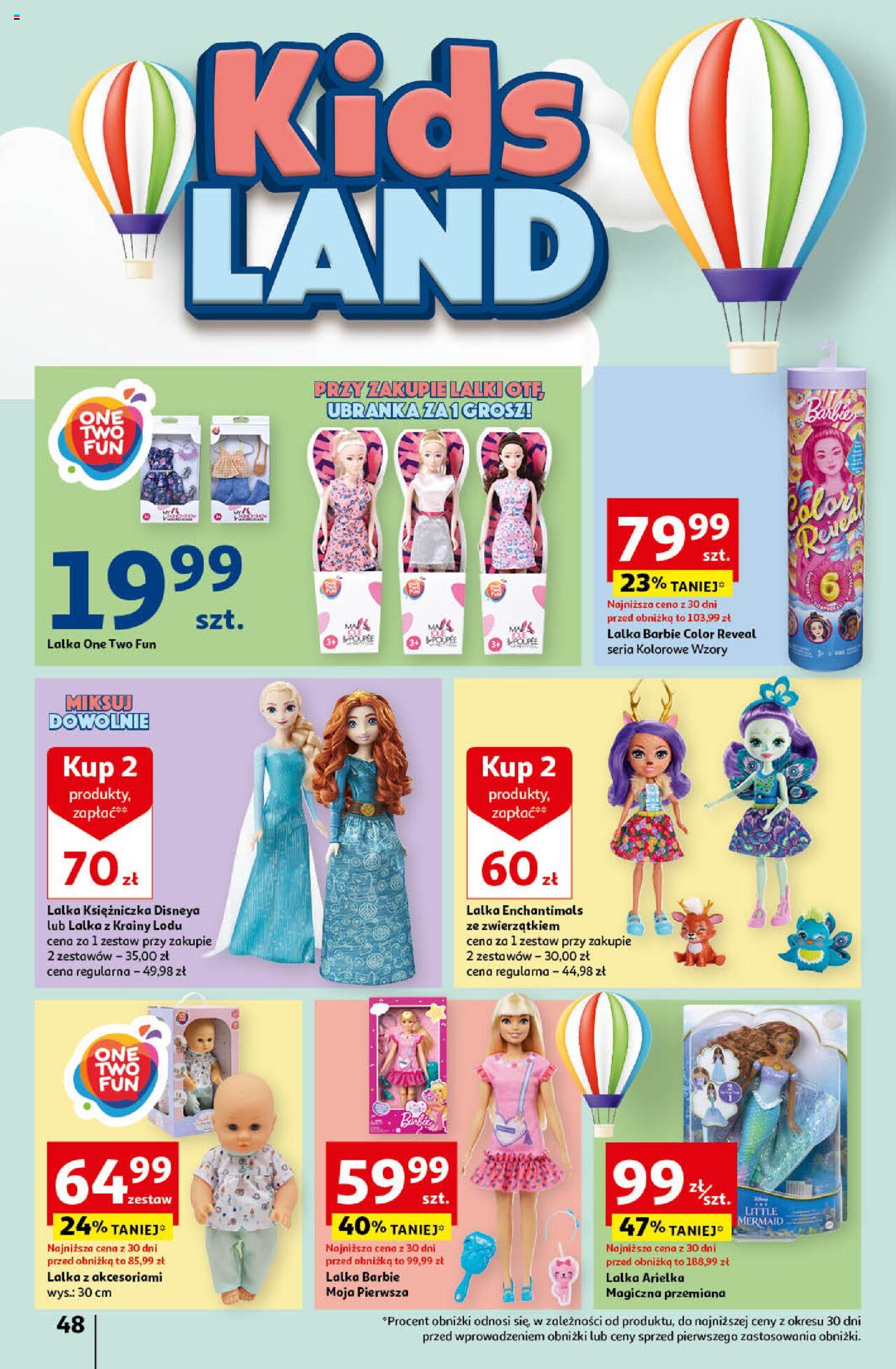 Auchan Świętuj Dzień Matki i Dzień Dziecka Hipermarket Gazetka ważna od 23.05.2024 do 29.05.2024 strona 48