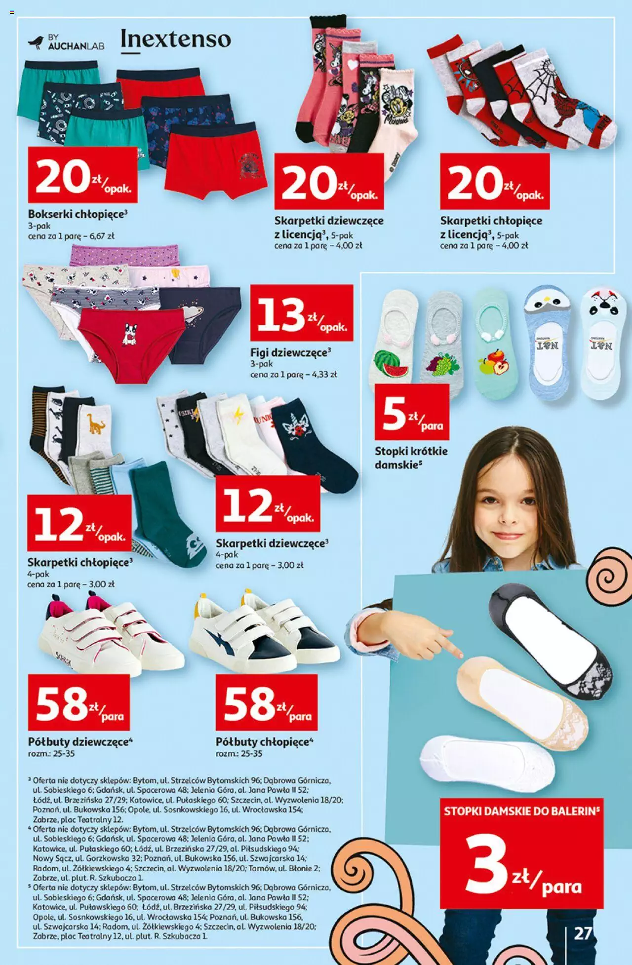 Auchan Szkoła oszczędzania Temat PrzeAtrakcje cenowe Hipermarkety gazetka ważna od 18.08.2022 do 24.08.2022 strona 27