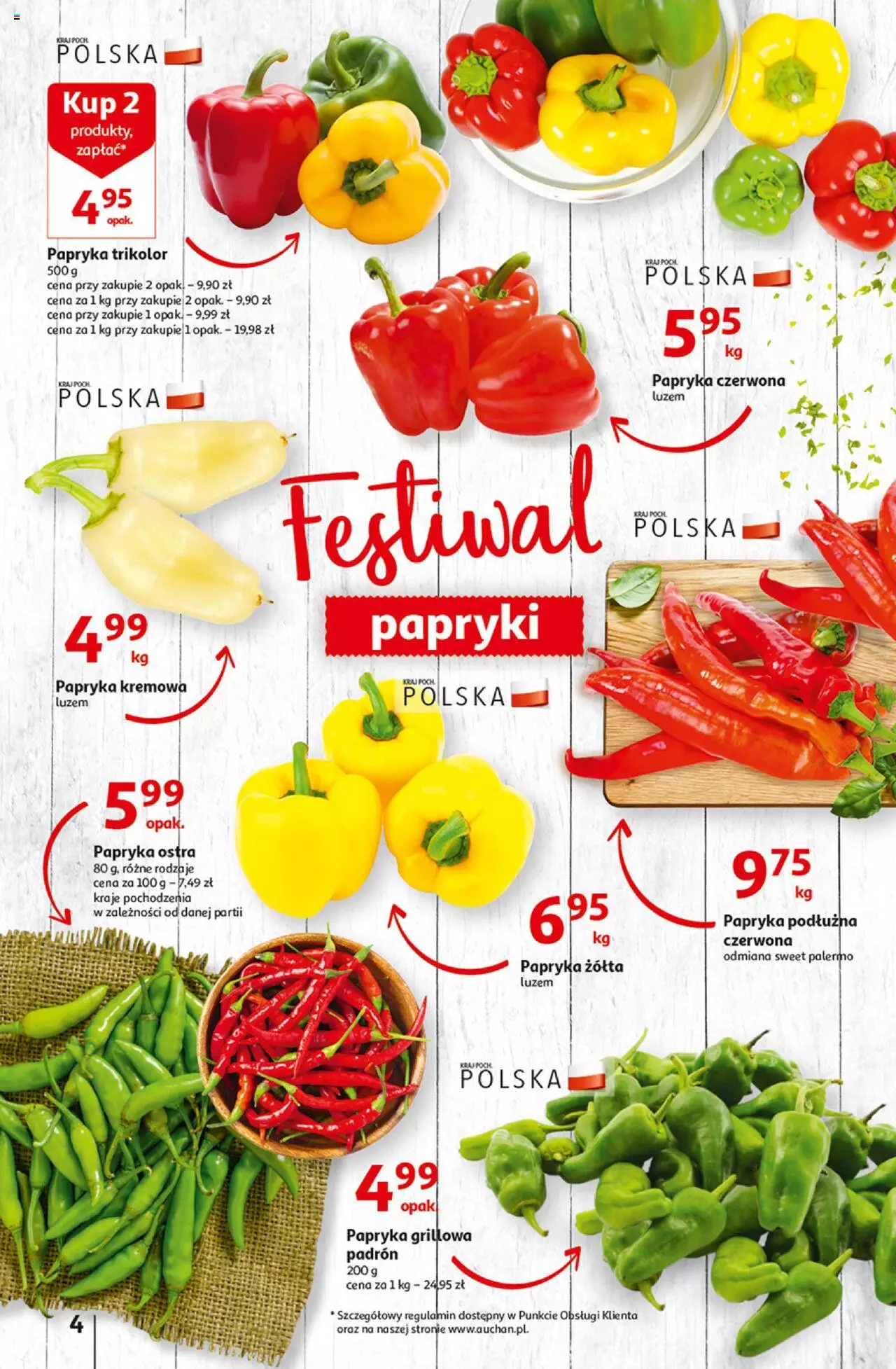 Auchan Szkoła oszczędzania Temat PrzeAtrakcje cenowe Hipermarkety gazetka ważna od 18.08.2022 do 24.08.2022 strona 4