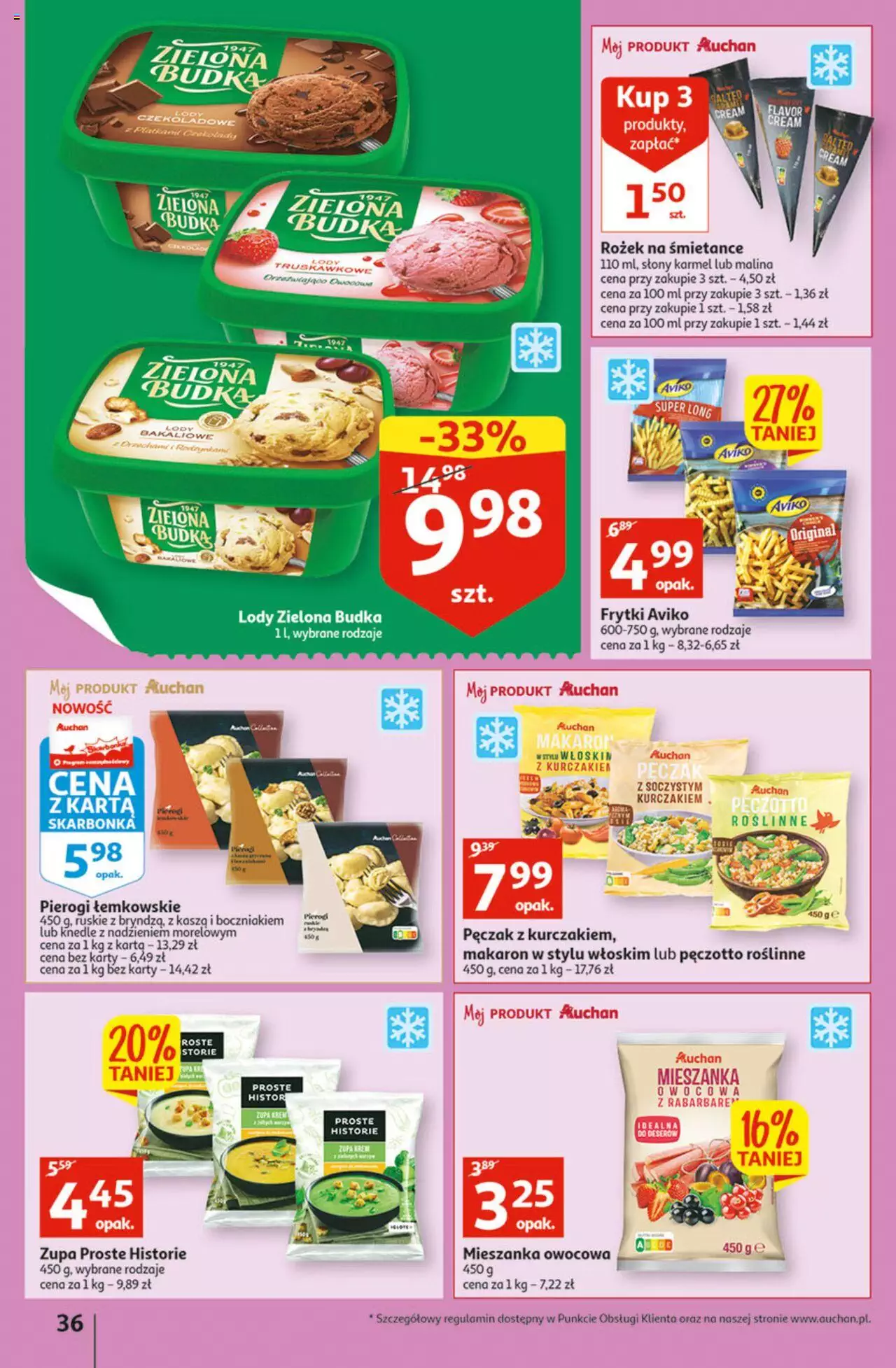 Auchan Szkoła oszczędzania Temat Szkolne przeOferty Hipermarkety gazetka ważna od 11.08.2022 do 17.08.2022 strona 36