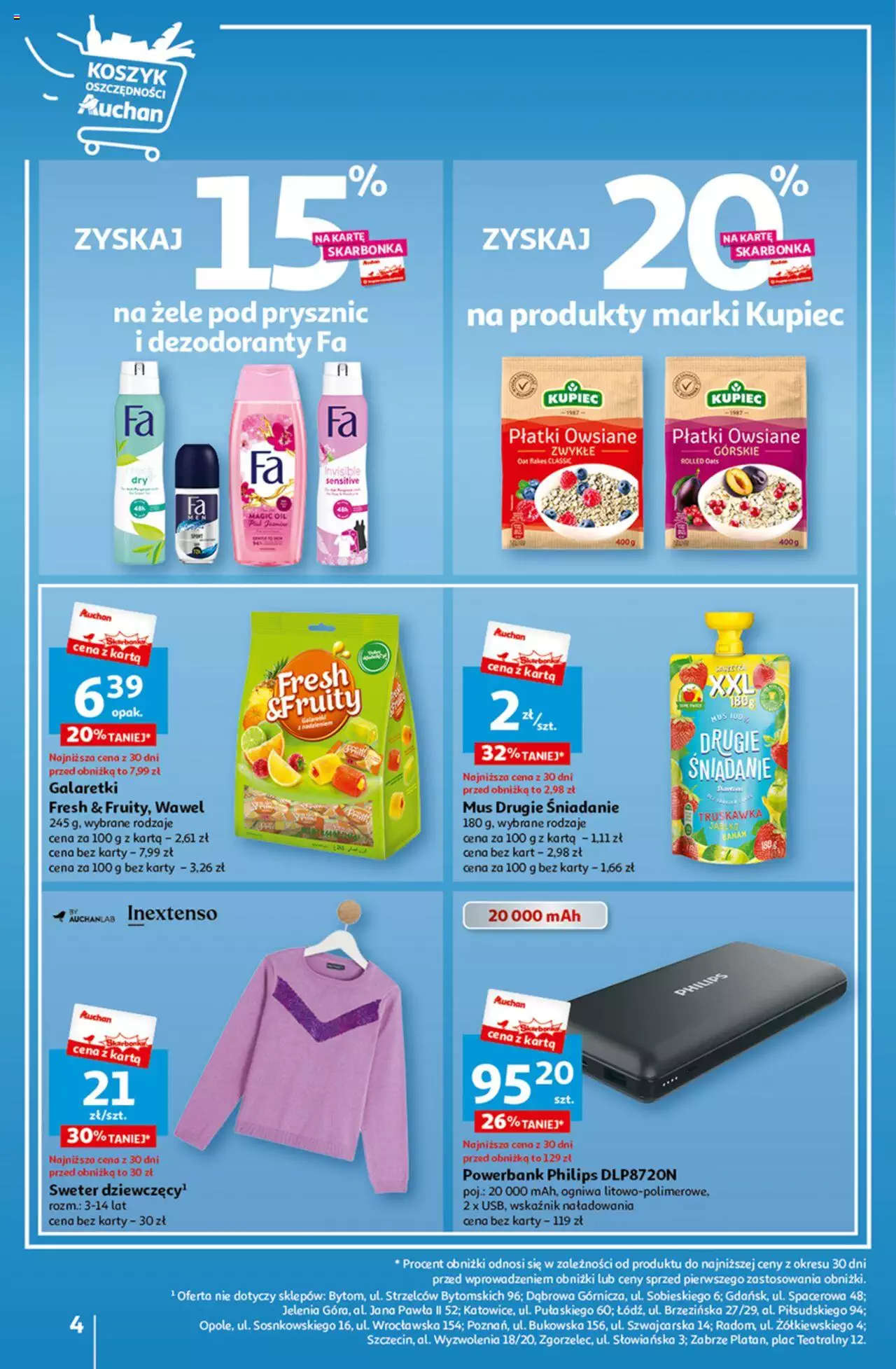 Auchan Tanie Zakupy Hipermarket Gazetka ważna od 03.08.2023 do 09.08.2023 strona 3