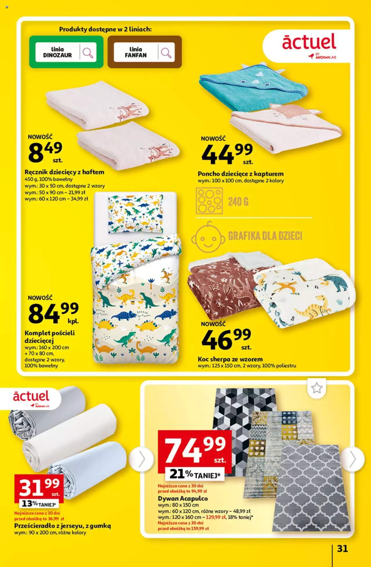 Auchan Tanie Zakupy Hipermarket Gazetka ważna od 03.08.2023 do 09.08.2023 strona 30