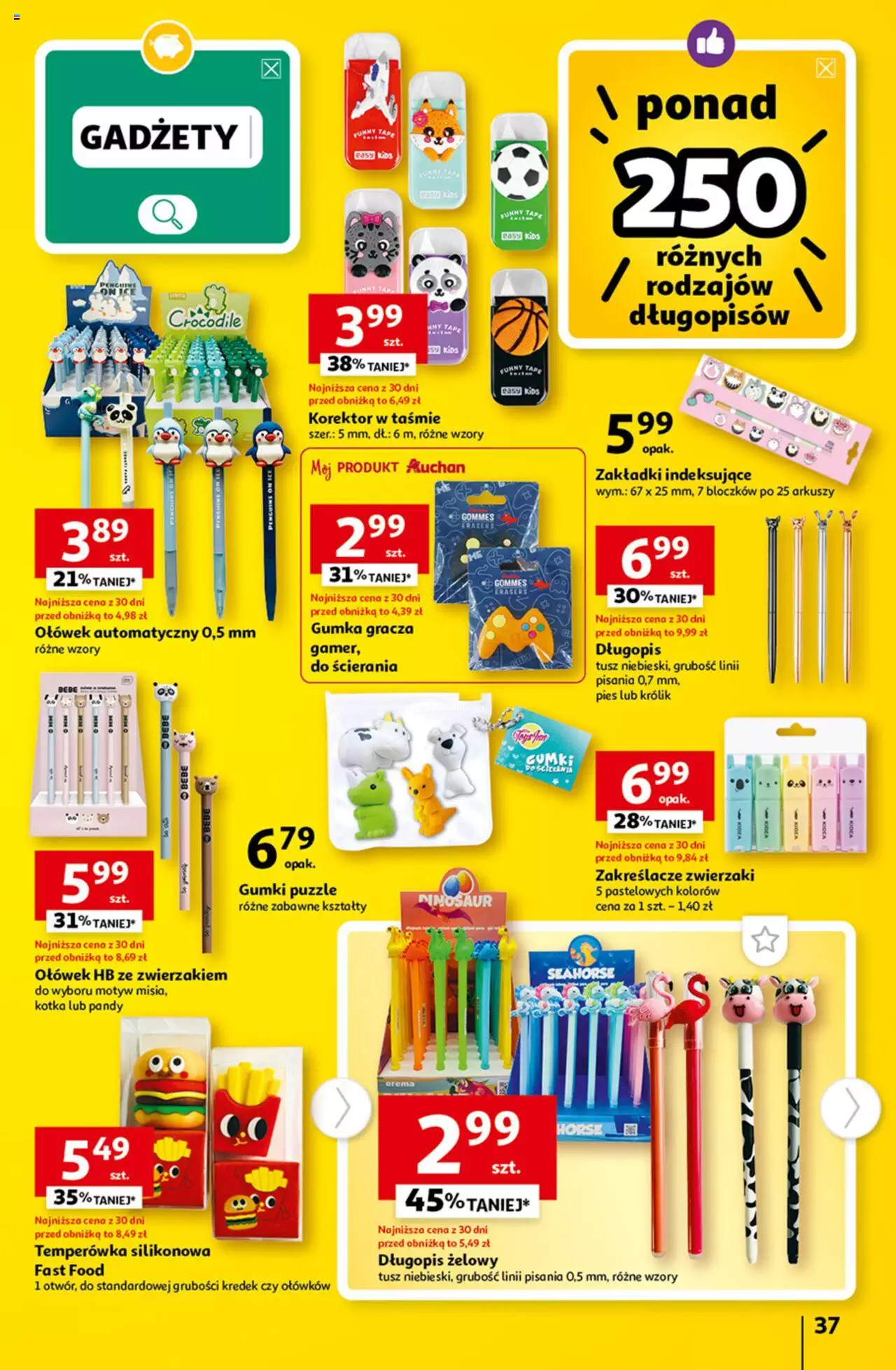 Auchan Tanie Zakupy Hipermarket Gazetka ważna od 03.08.2023 do 09.08.2023 strona 36