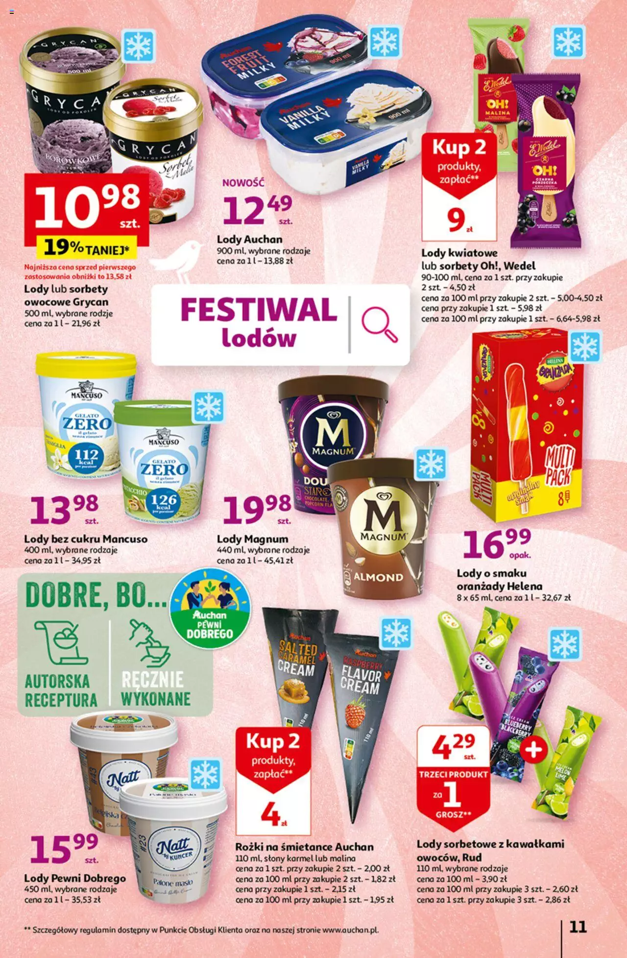 Auchan Tanie Zakupy Hipermarket Gazetka ważna od 03.08.2023 do 09.08.2023 strona 10