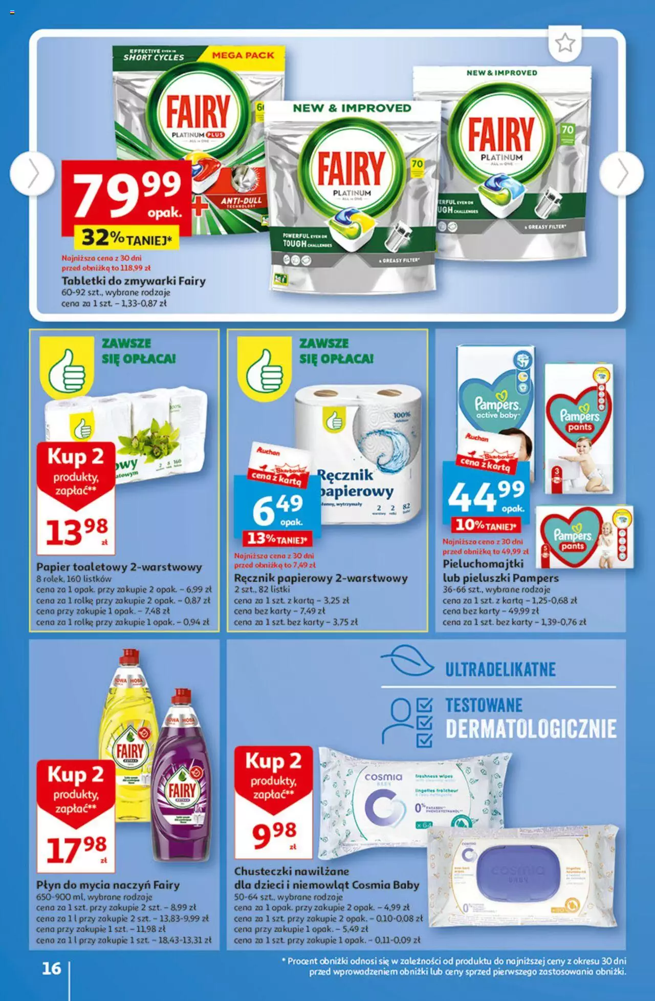 Auchan Tanie Zakupy Hipermarket Gazetka ważna od 10.08.2023 do 16.08.2023 strona 16