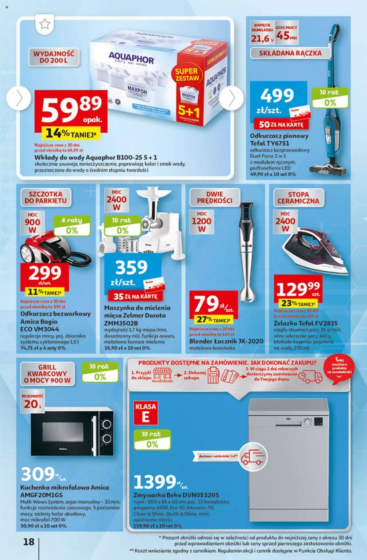 Auchan Tanie Zakupy Hipermarket Gazetka ważna od 10.08.2023 do 16.08.2023 strona 18