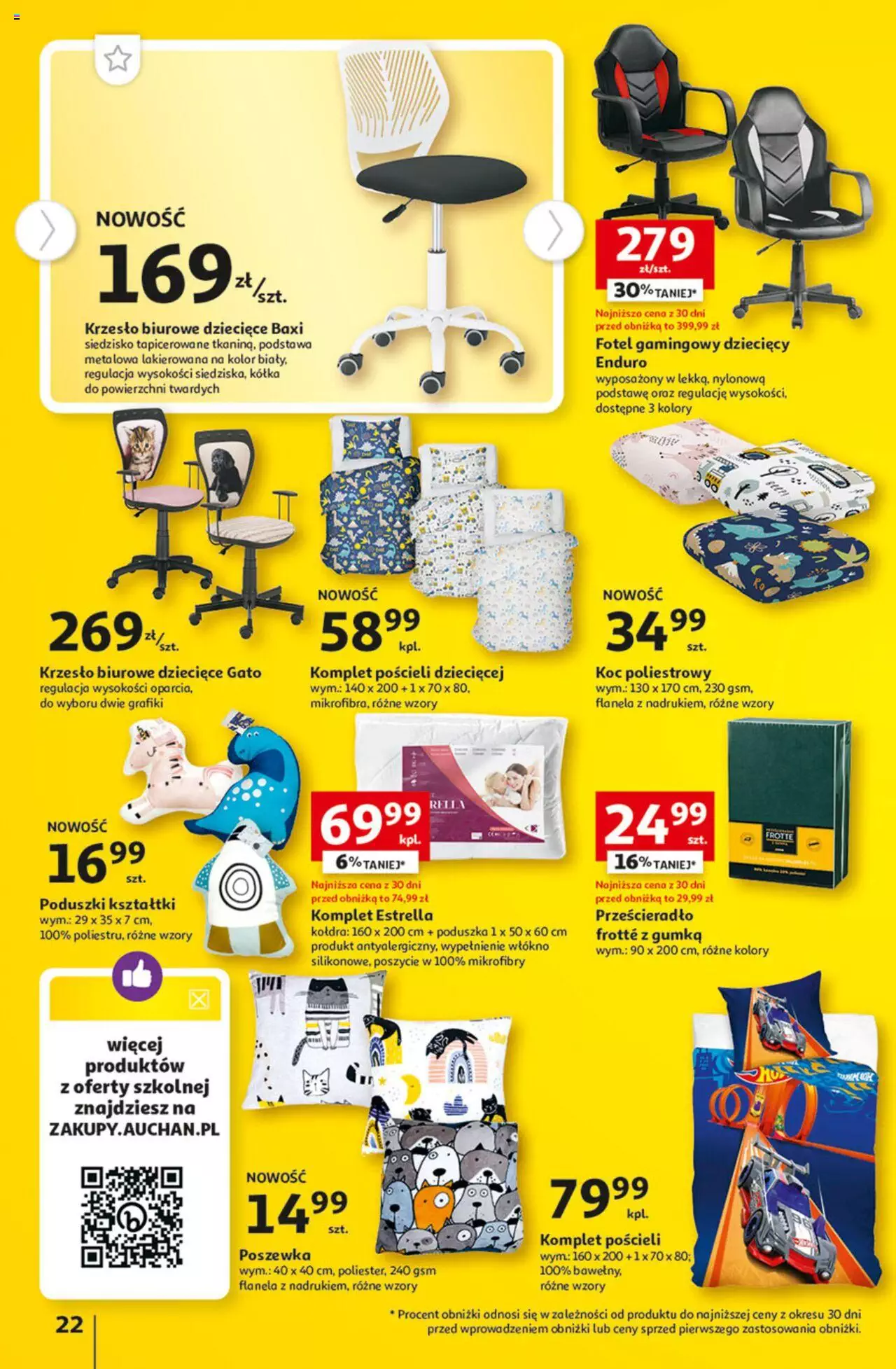 Auchan Tanie Zakupy Hipermarket Gazetka ważna od 10.08.2023 do 16.08.2023 strona 22