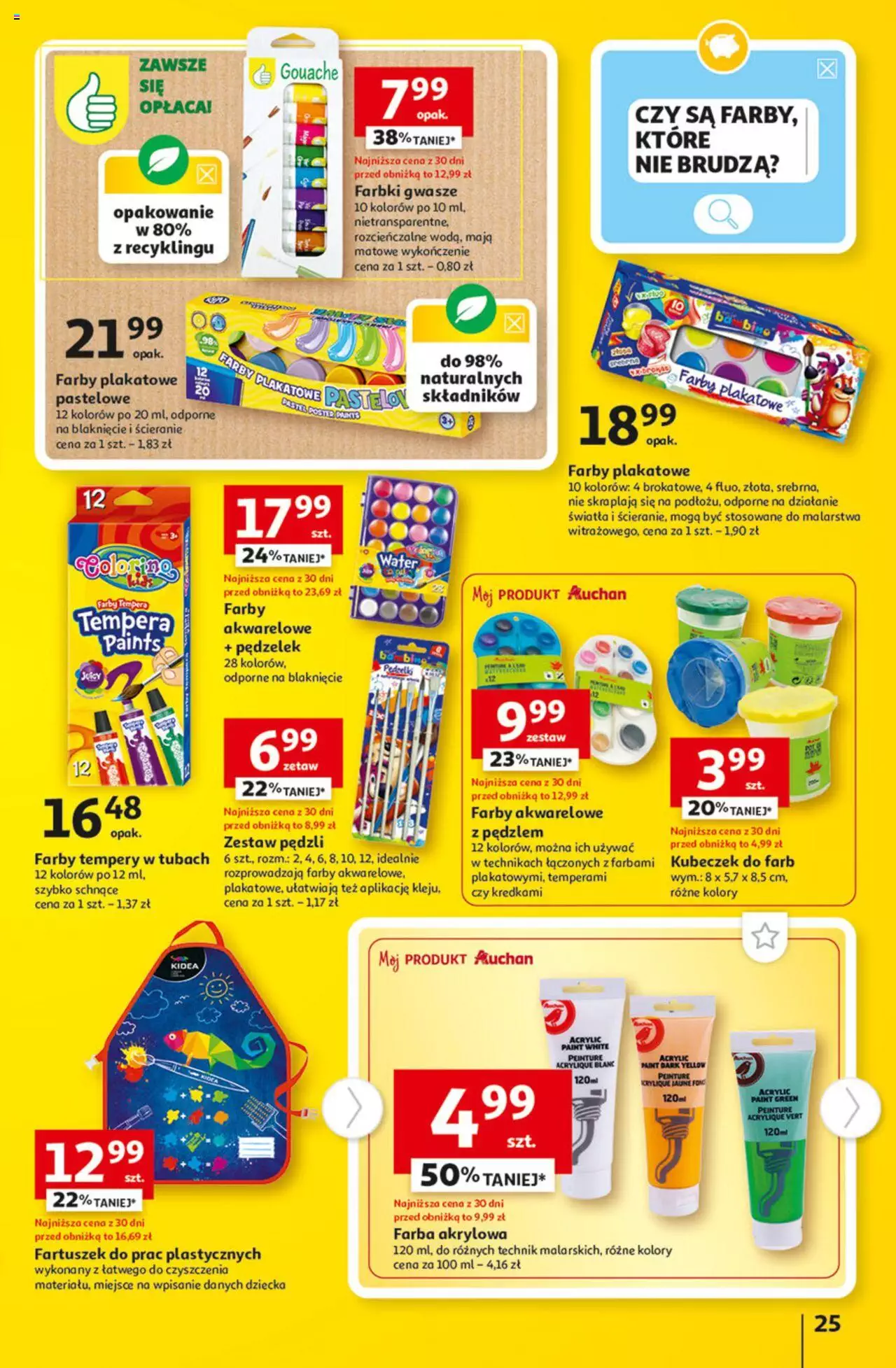 Auchan Tanie Zakupy Hipermarket Gazetka ważna od 10.08.2023 do 16.08.2023 strona 25
