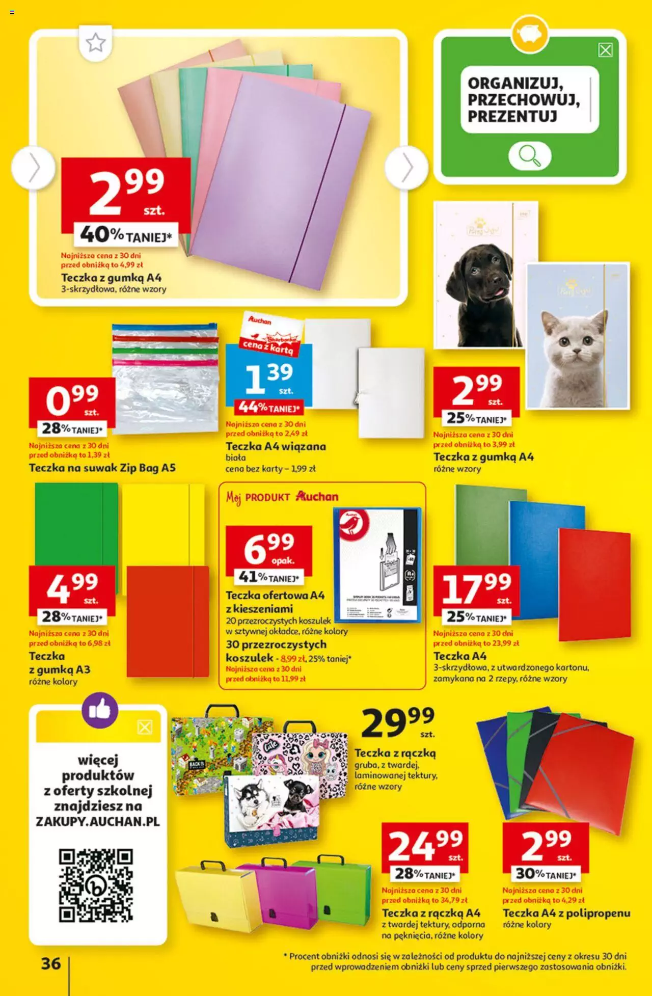 Auchan Tanie Zakupy Hipermarket Gazetka ważna od 10.08.2023 do 16.08.2023 strona 36