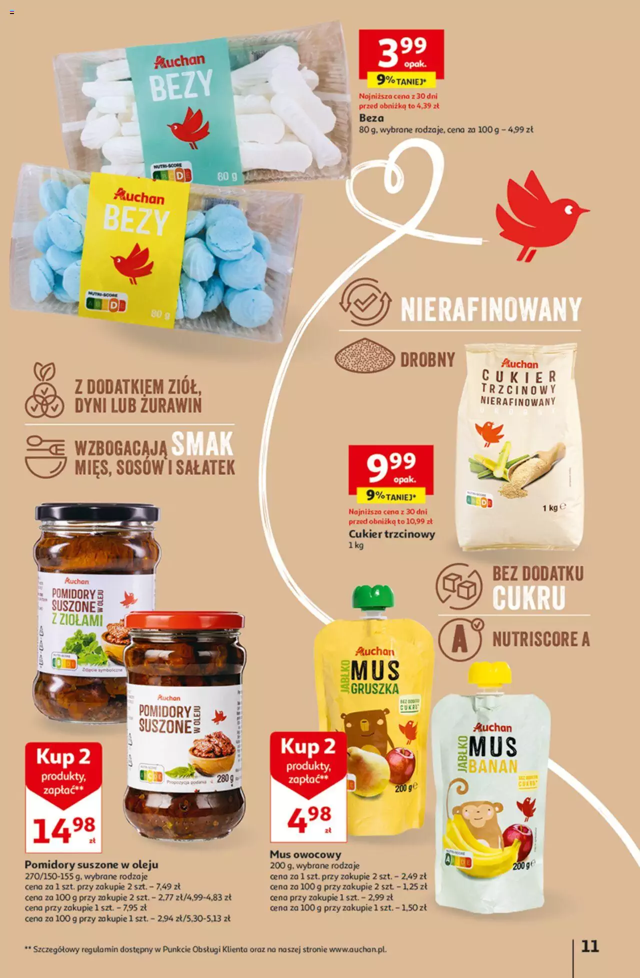 Auchan Tanie Zakupy Hipermarket Gazetka ważna od 24.08.2023 do 30.08.2023 strona 11