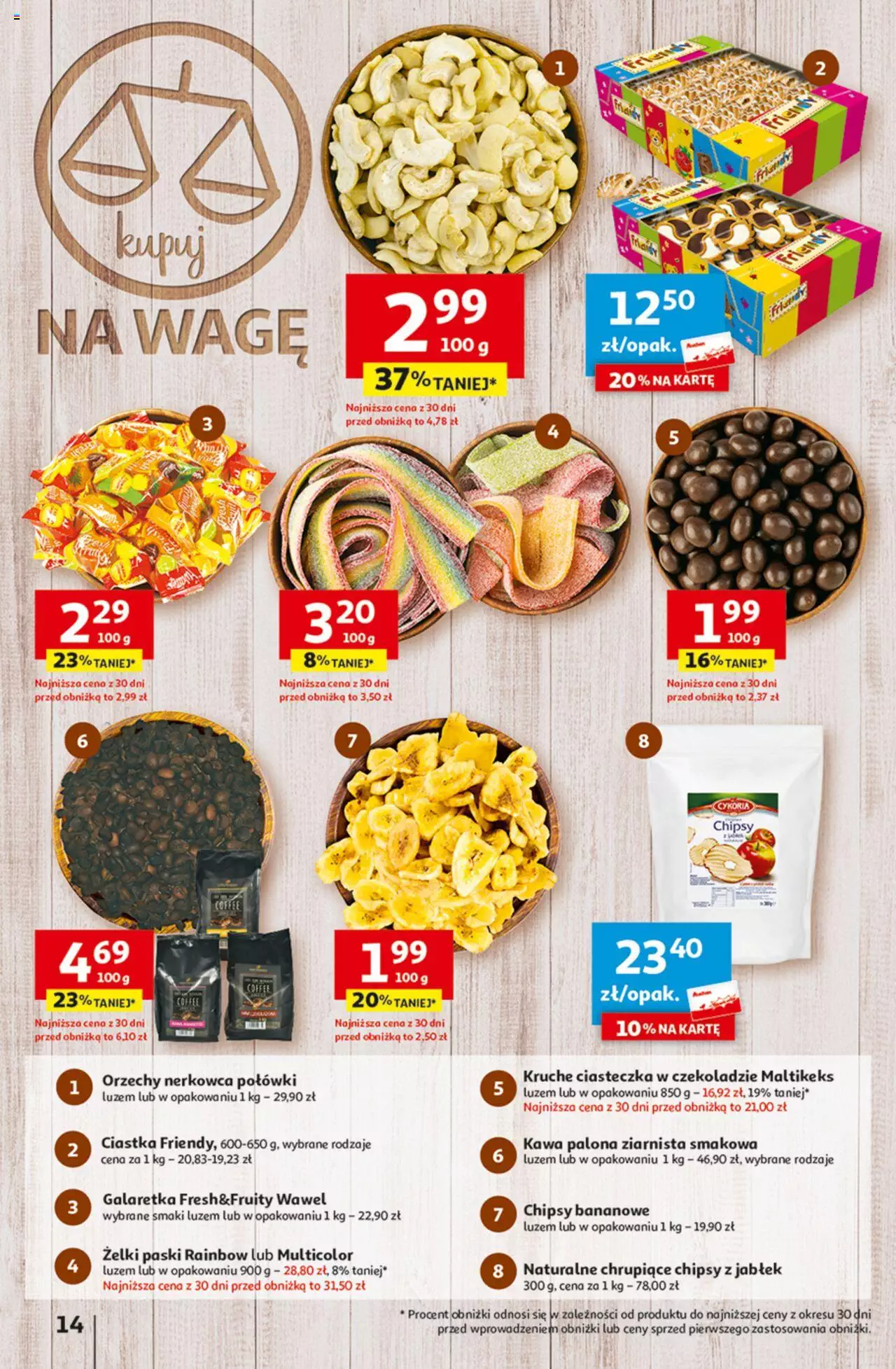 Auchan Tanie Zakupy Hipermarket Gazetka ważna od 24.08.2023 do 30.08.2023 strona 14