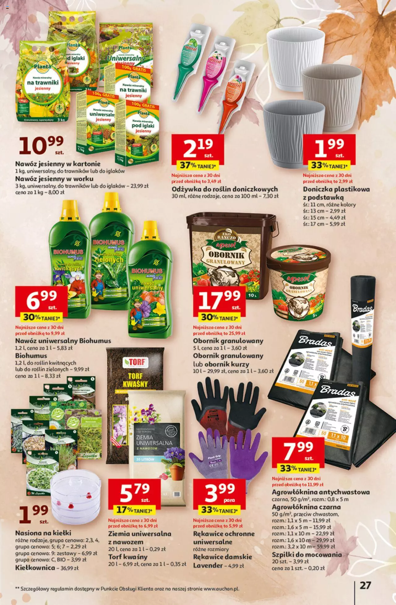 Auchan Tanie Zakupy Hipermarket Gazetka ważna od 24.08.2023 do 30.08.2023 strona 27