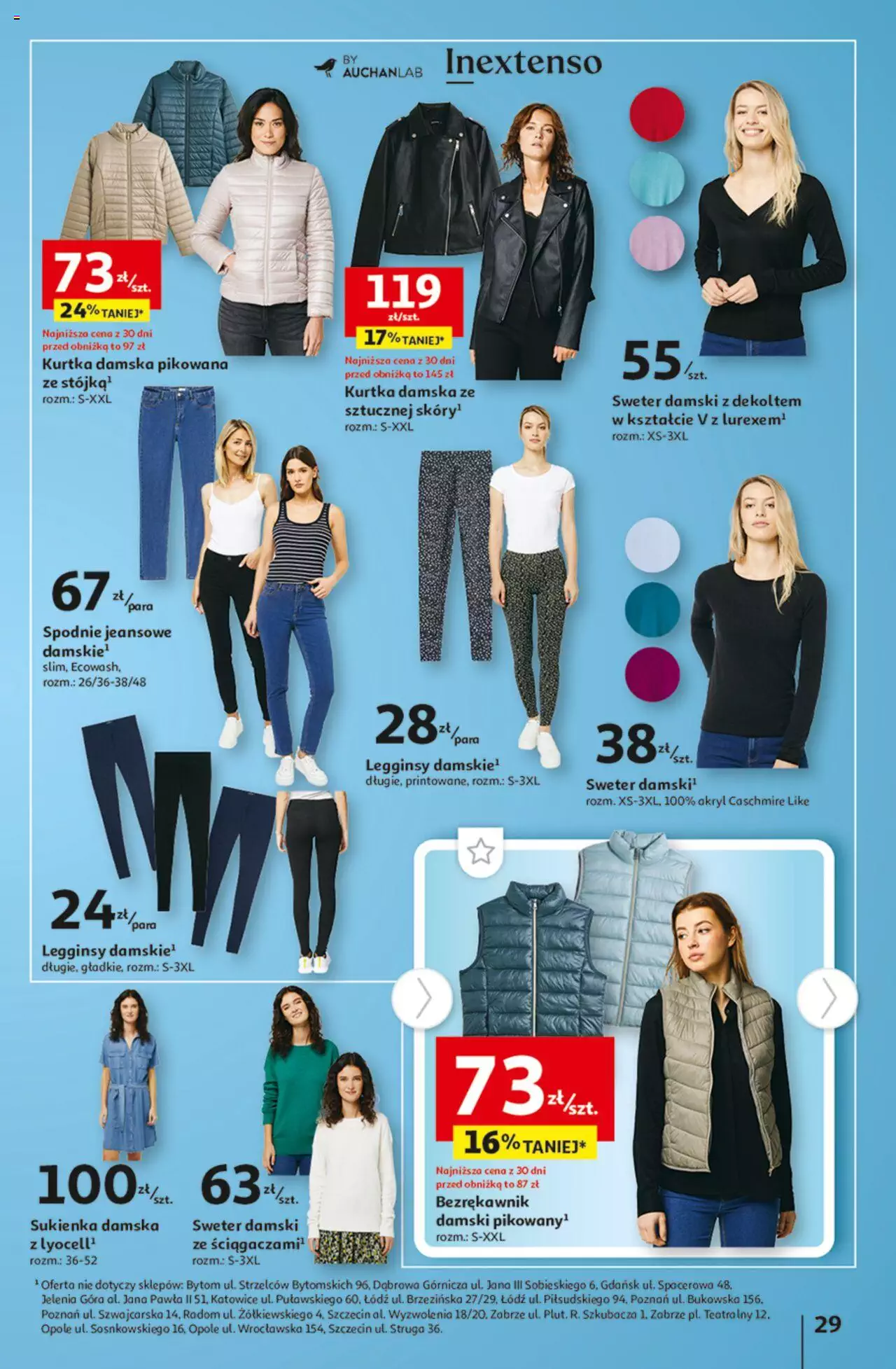 Auchan Tanie Zakupy Hipermarket Gazetka ważna od 24.08.2023 do 30.08.2023 strona 29