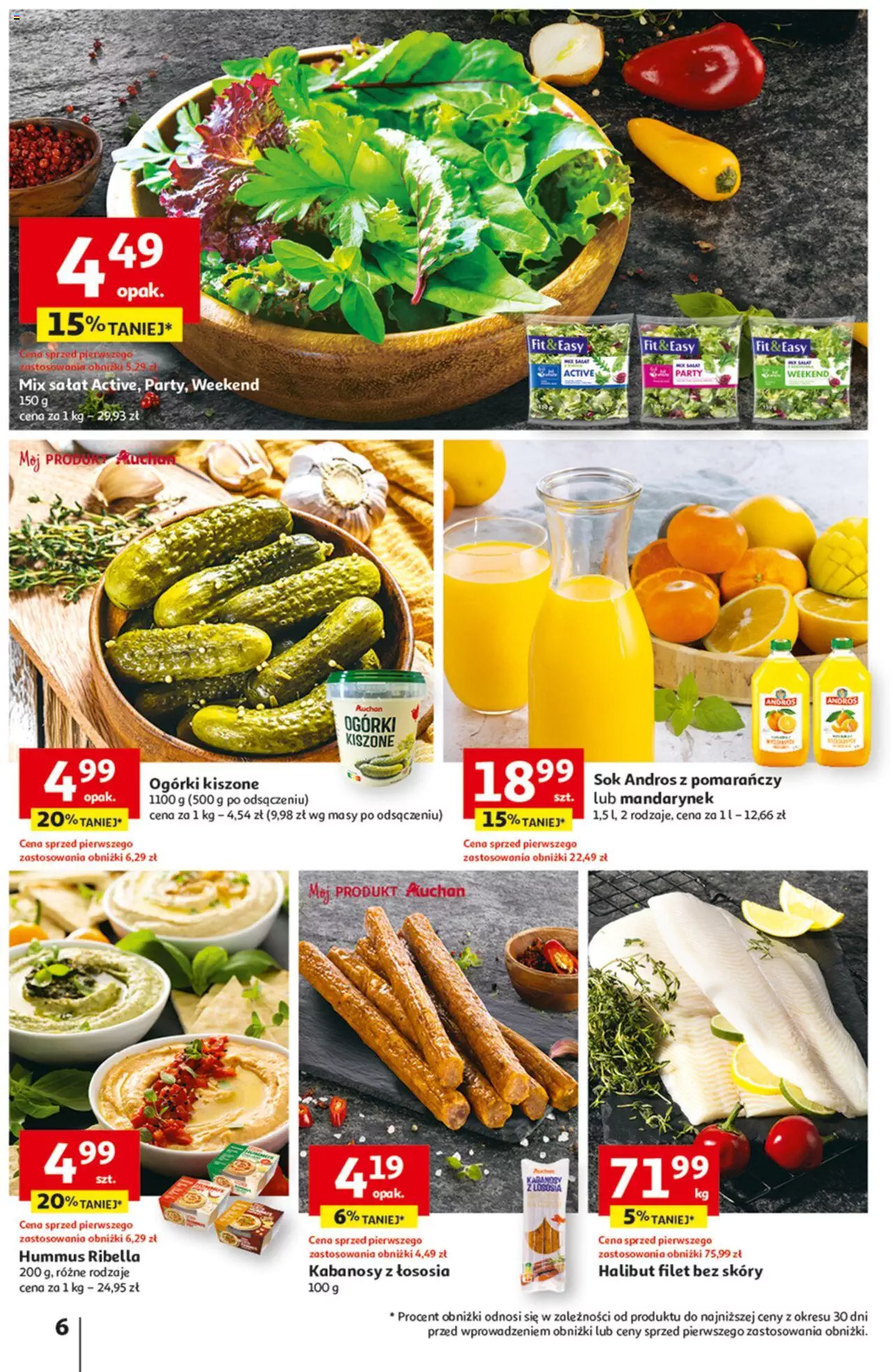 Auchan Tanie Zakupy Hipermarket Gazetka ważna od 24.08.2023 do 30.08.2023 strona 6