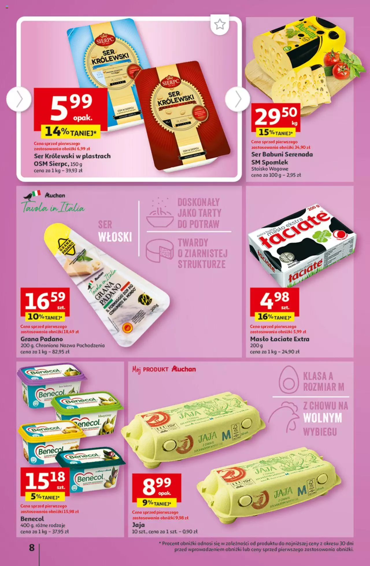 Auchan Tanie Zakupy Hipermarket Gazetka ważna od 24.08.2023 do 30.08.2023 strona 8