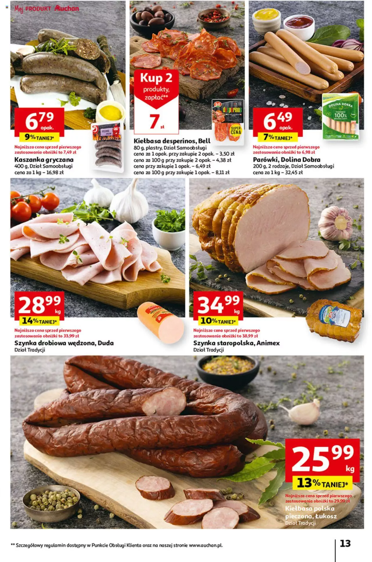 Auchan Tanie Zakupy Hipermarket Gazetka ważna od 27.07.2023 do 02.08.2023 strona 12
