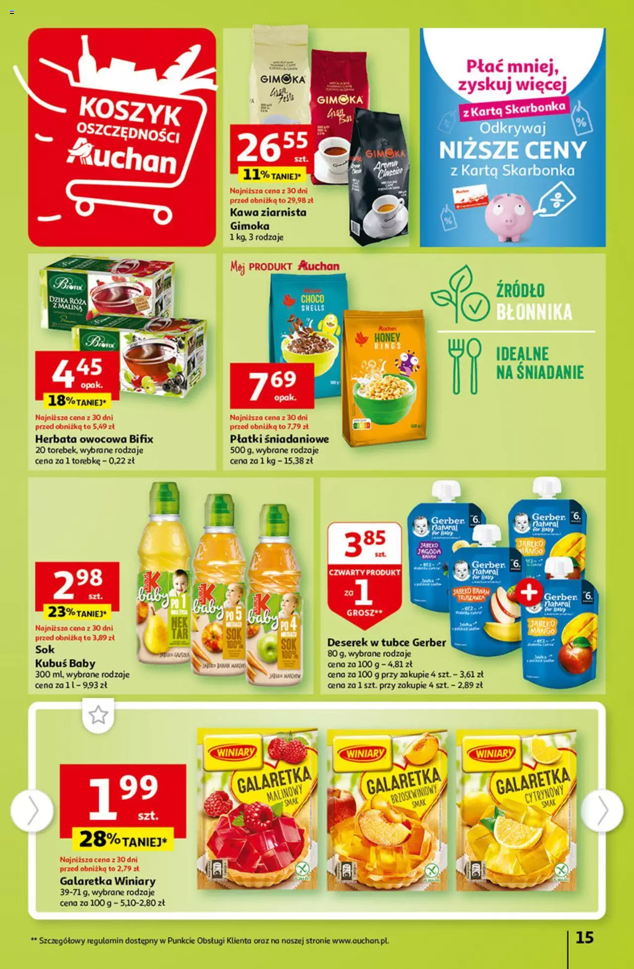 Auchan Tanie Zakupy Hipermarket Gazetka ważna od 27.07.2023 do 02.08.2023 strona 14