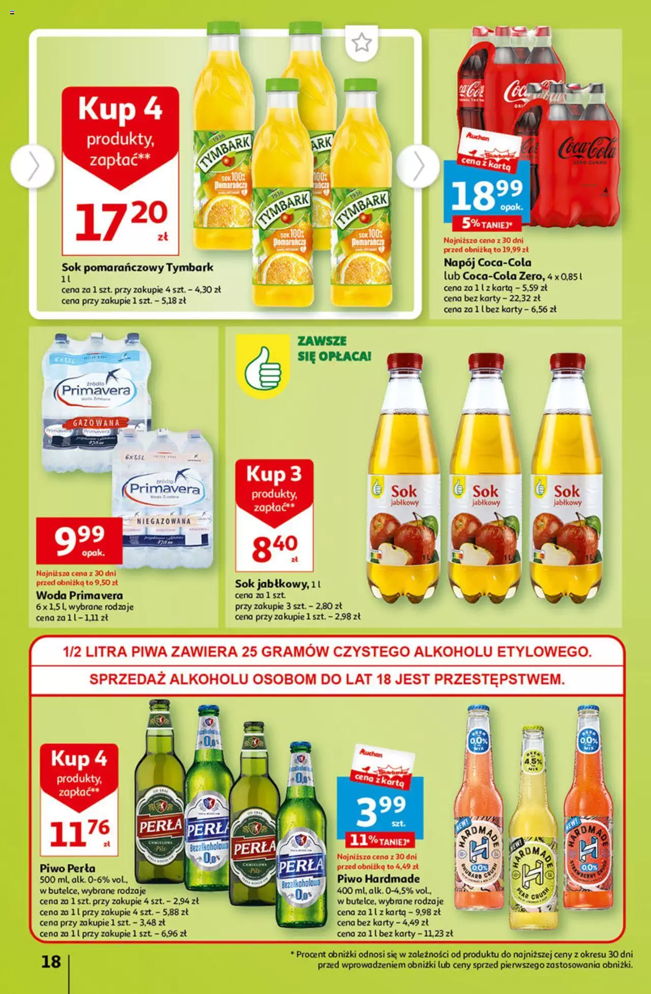 Auchan Tanie Zakupy Hipermarket Gazetka ważna od 27.07.2023 do 02.08.2023 strona 17
