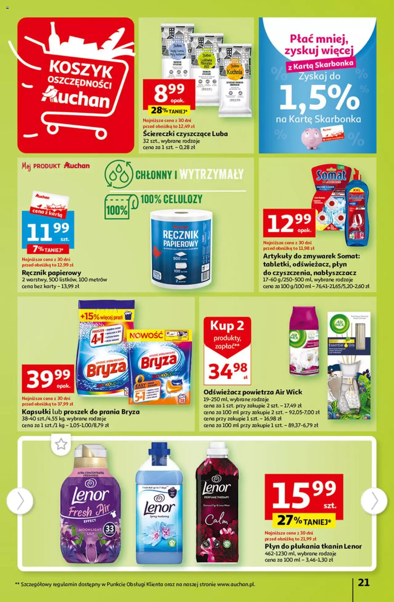 Auchan Tanie Zakupy Hipermarket Gazetka ważna od 27.07.2023 do 02.08.2023 strona 20