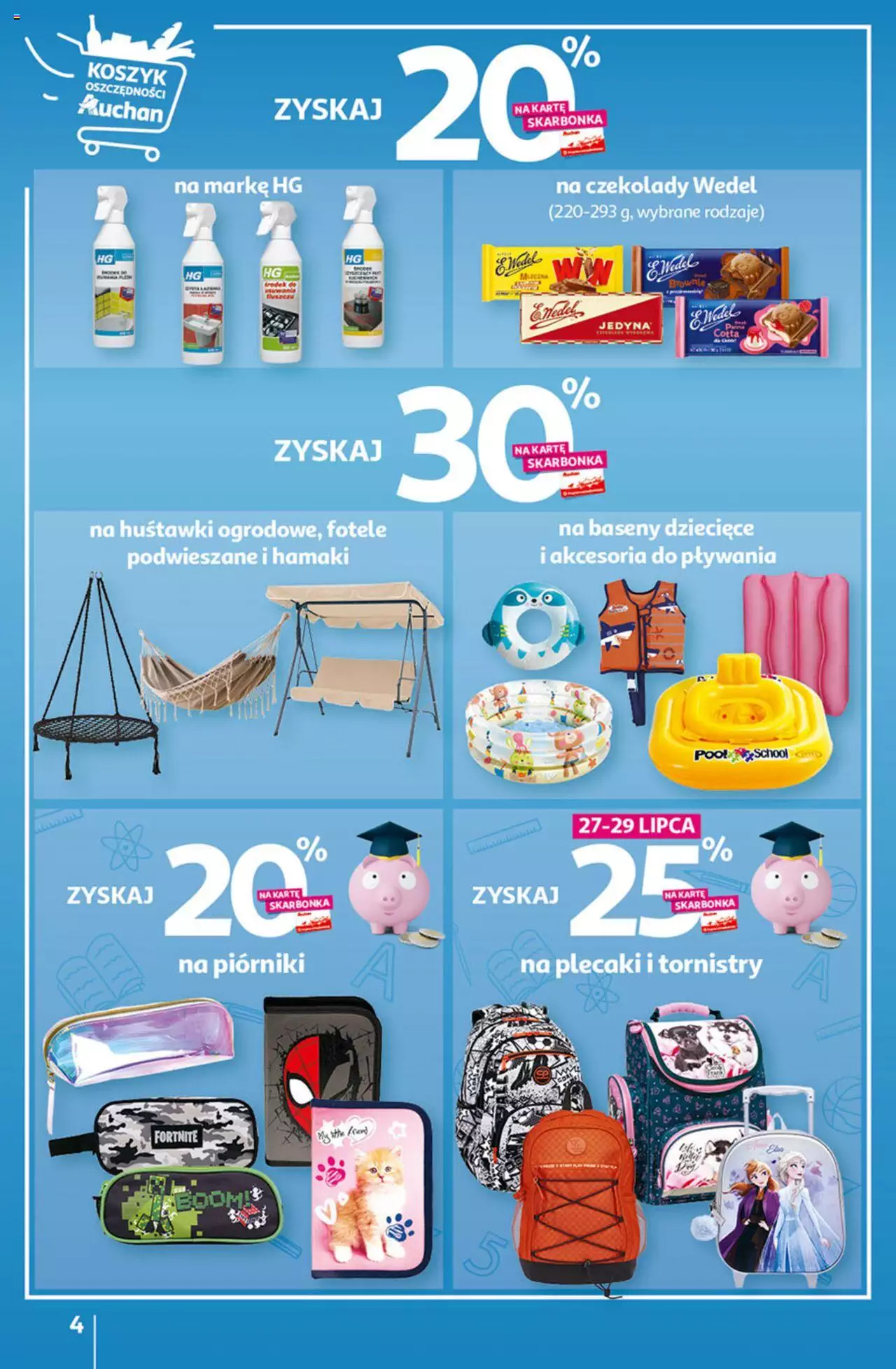 Auchan Tanie Zakupy Hipermarket Gazetka ważna od 27.07.2023 do 02.08.2023 strona 3