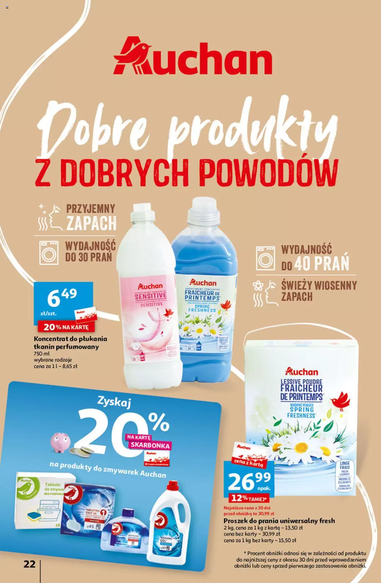 Auchan Tanie Zakupy Hipermarket Gazetka ważna od 27.07.2023 do 02.08.2023 strona 21