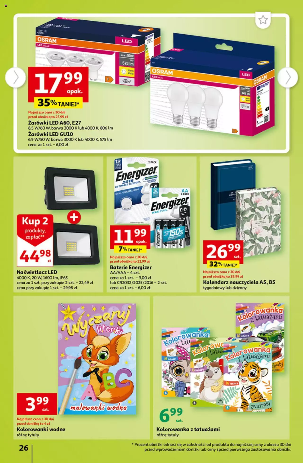 Auchan Tanie Zakupy Hipermarket Gazetka ważna od 27.07.2023 do 02.08.2023 strona 25