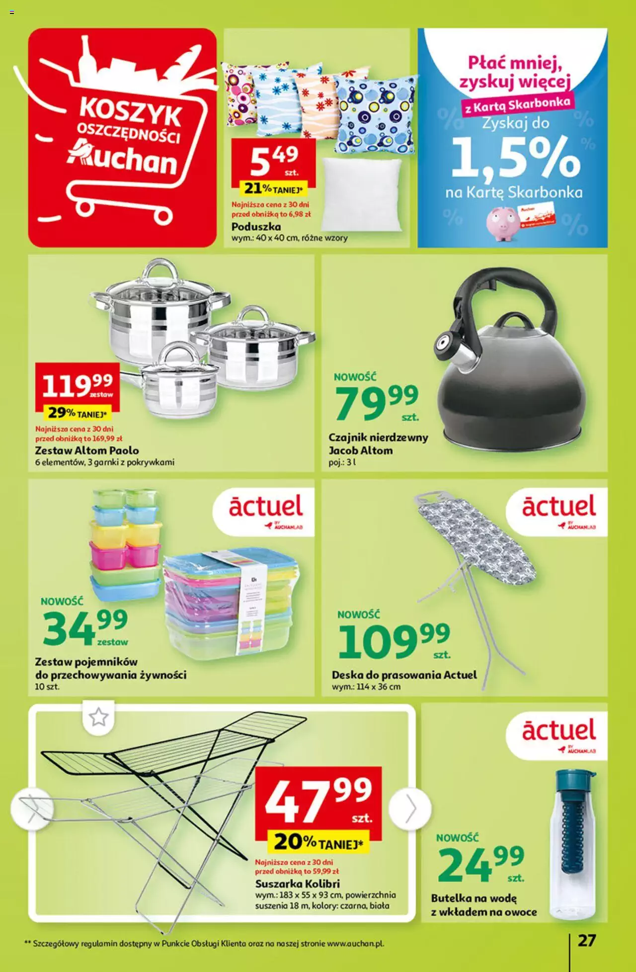 Auchan Tanie Zakupy Hipermarket Gazetka ważna od 27.07.2023 do 02.08.2023 strona 26