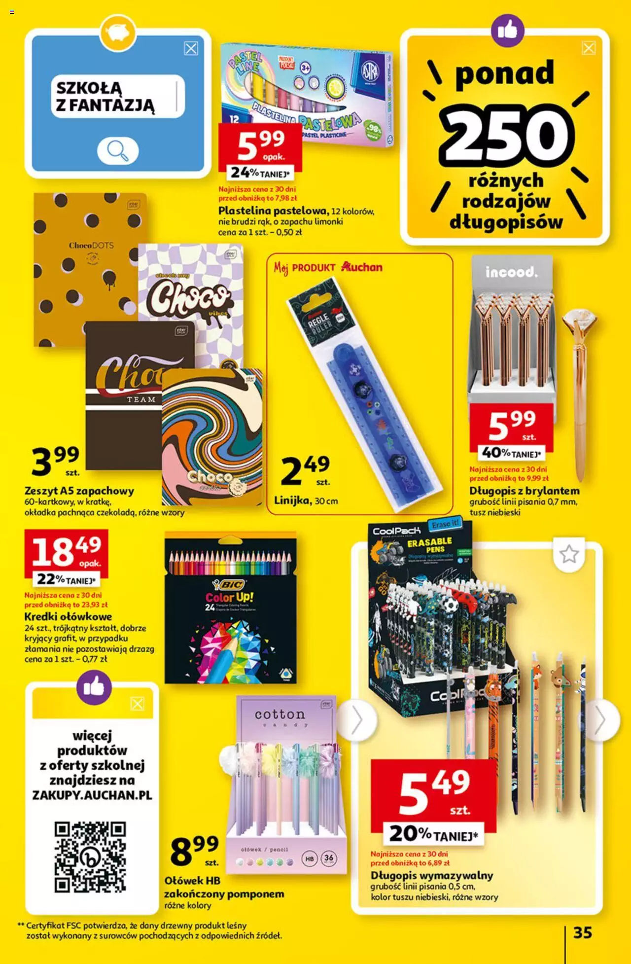 Auchan Tanie Zakupy Hipermarket Gazetka ważna od 27.07.2023 do 02.08.2023 strona 35
