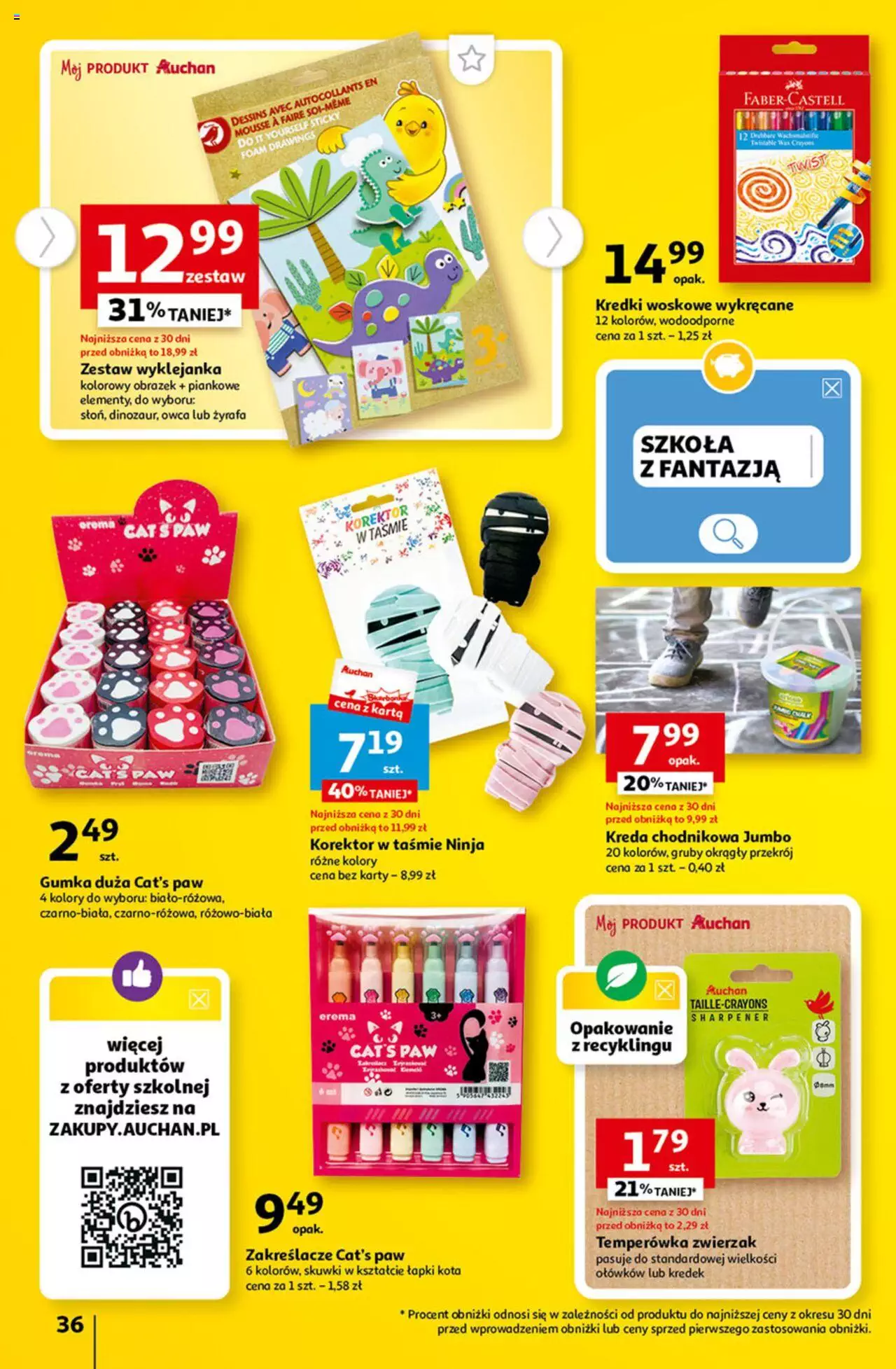 Auchan Tanie Zakupy Hipermarket Gazetka ważna od 27.07.2023 do 02.08.2023 strona 36