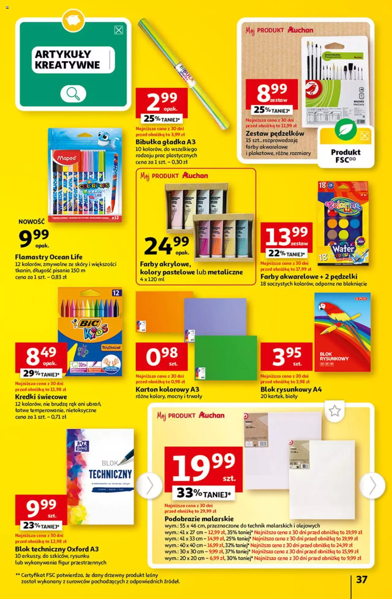 Auchan Tanie Zakupy Hipermarket Gazetka ważna od 27.07.2023 do 02.08.2023 strona 37