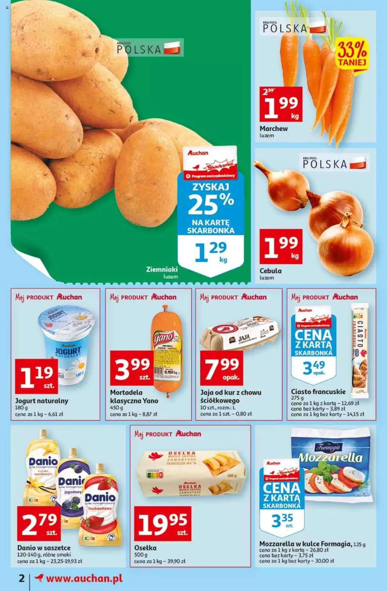 Auchan TYGODNIOWE przeNISKIE CENY gazetka ważna od 29.09.2022 do 05.10.2022 strona 2