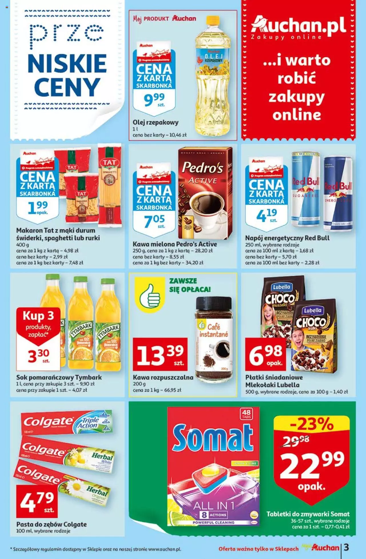 Auchan TYGODNIOWE przeNISKIE CENY gazetka ważna od 29.09.2022 do 05.10.2022 strona 3