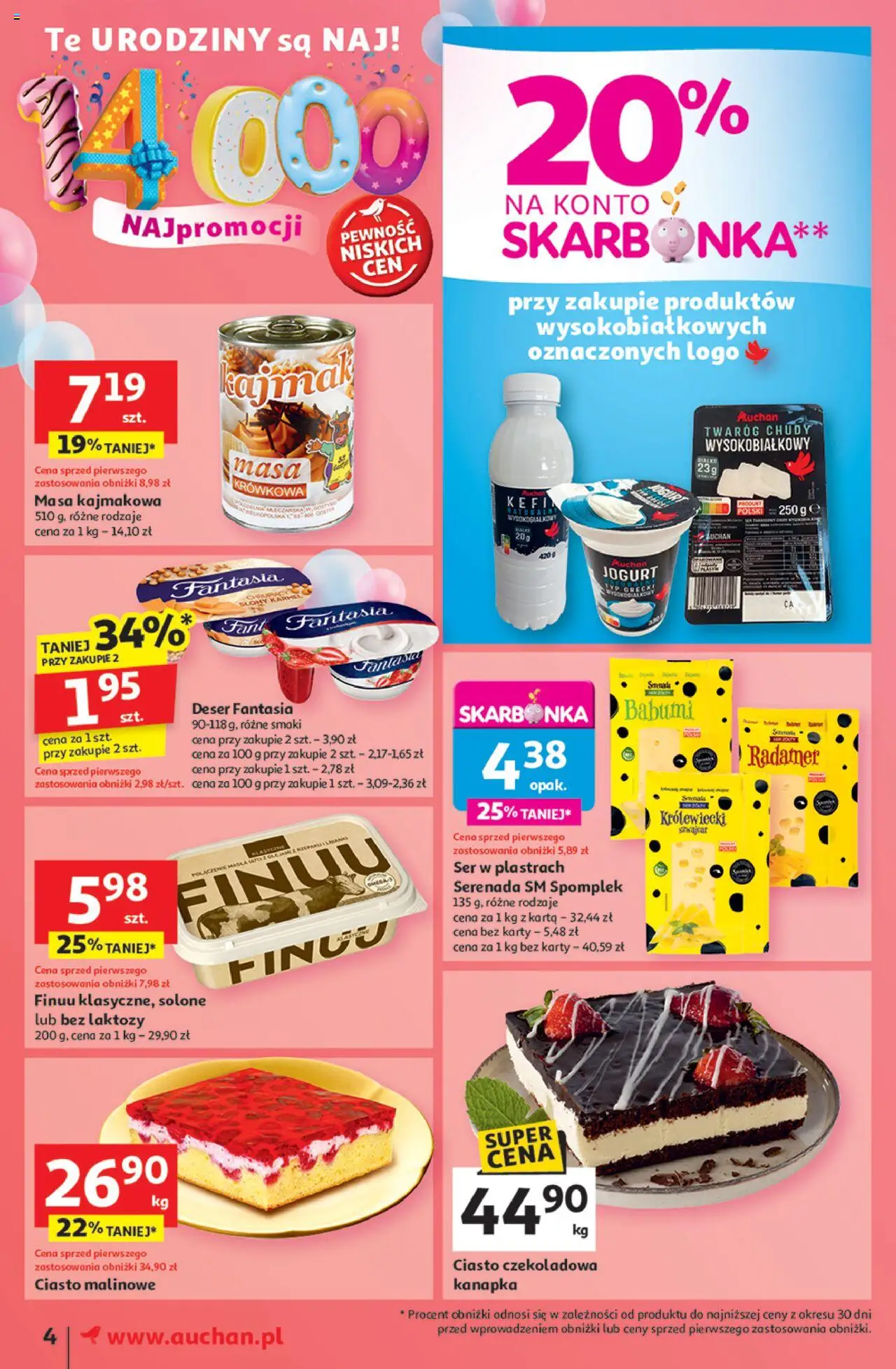 Auchan Urodziny Są Naj Gazetka ważna od 15.05.2025 do 21.05.2025 strona 6