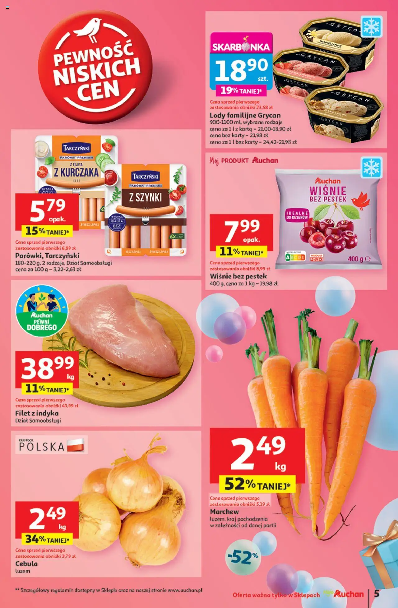 Auchan Urodziny Są Naj Gazetka ważna od 15.05.2025 do 21.05.2025 strona 7