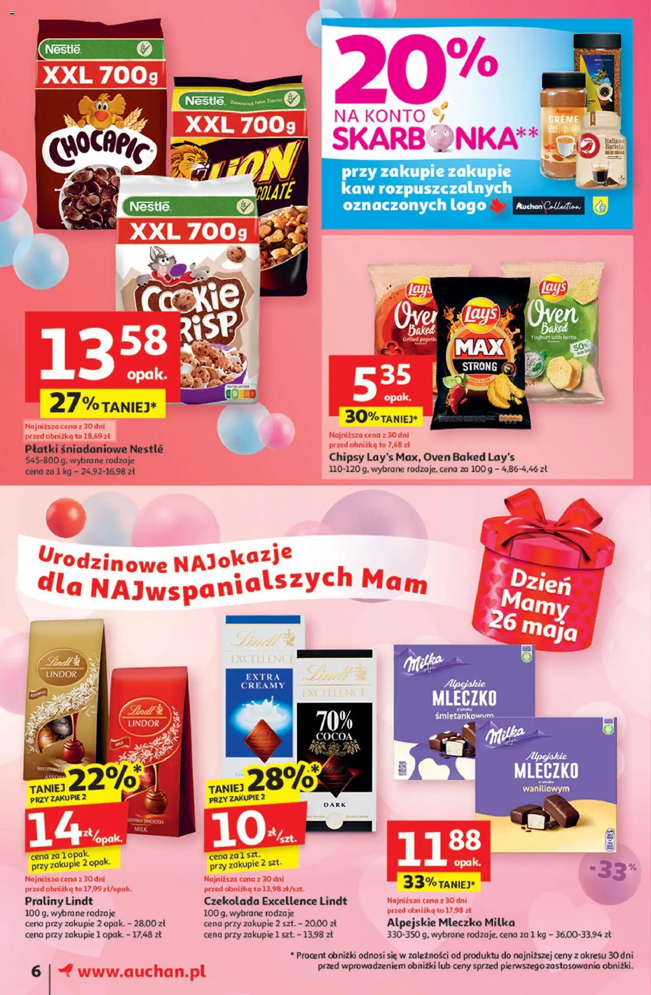 Auchan Urodziny Są Naj Gazetka ważna od 15.05.2025 do 21.05.2025 strona 8