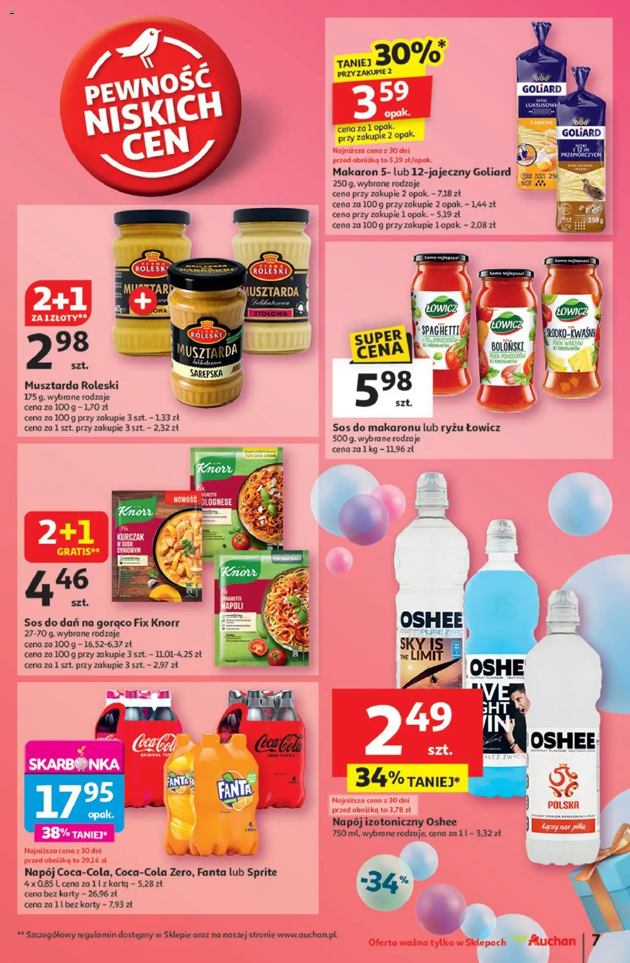 Auchan Urodziny Są Naj Gazetka ważna od 15.05.2025 do 21.05.2025 strona 9