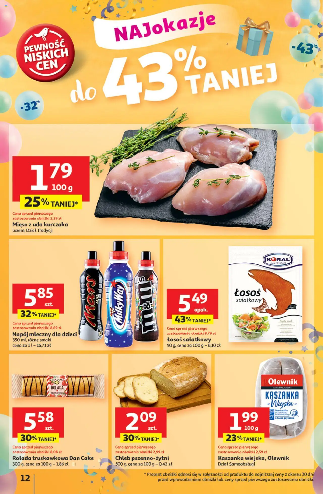 Auchan Urodziny Są Naj Hipermarket Gazetka ważna od 15.05.2025 do 21.05.2025 strona 12