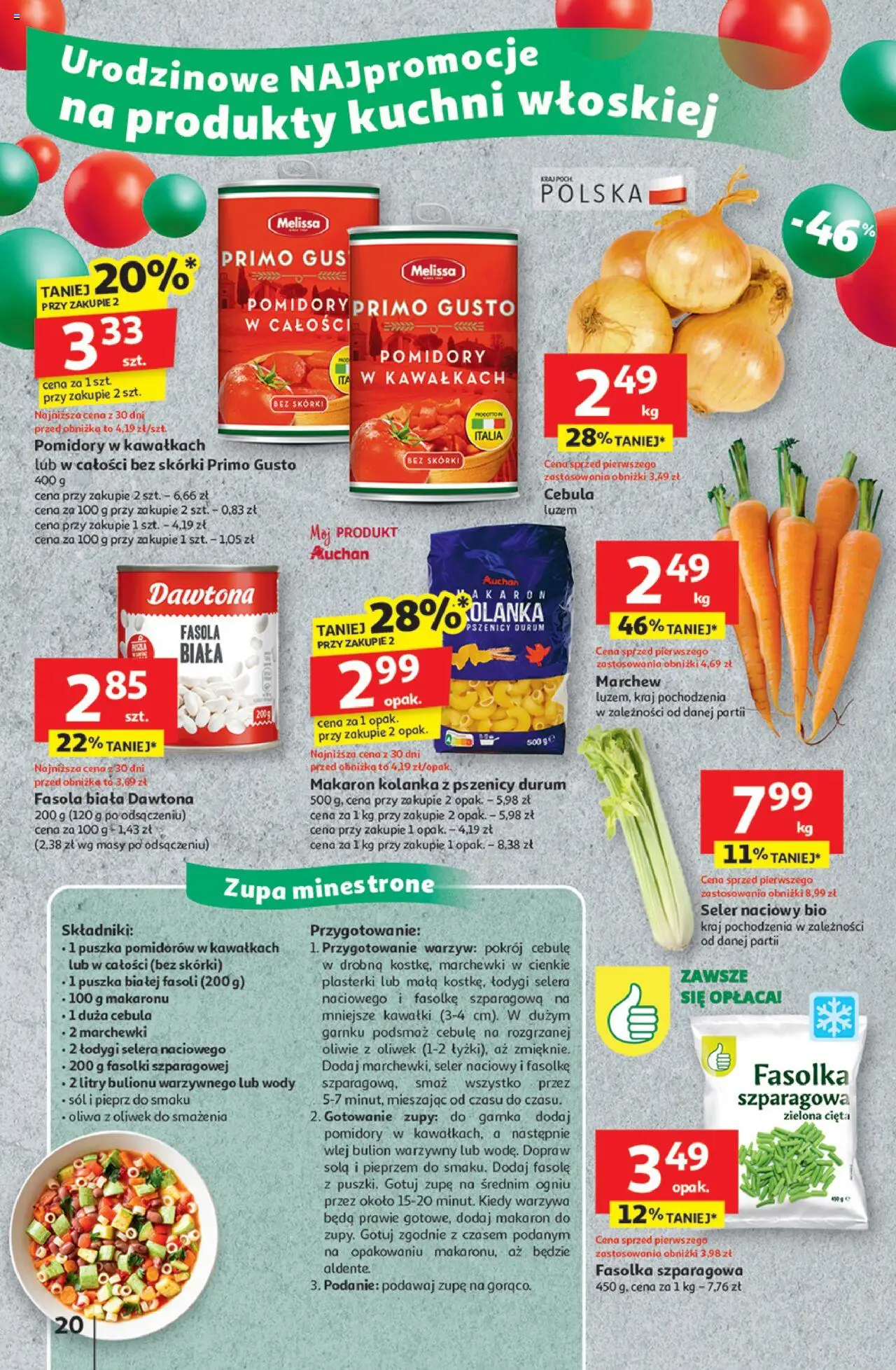 Auchan Urodziny Są Naj Hipermarket Gazetka ważna od 15.05.2025 do 21.05.2025 strona 22