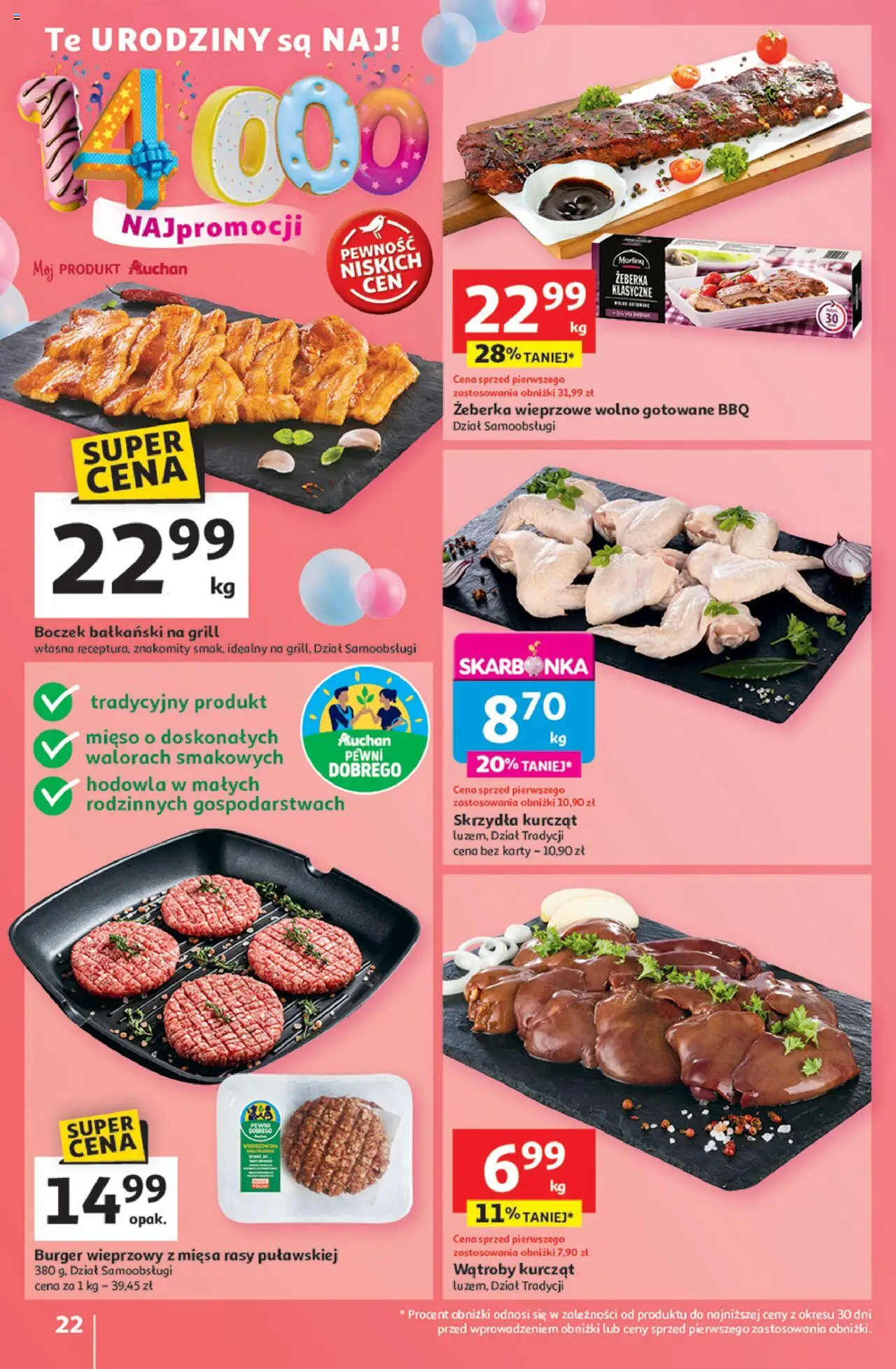 Auchan Urodziny Są Naj Hipermarket Gazetka ważna od 15.05.2025 do 21.05.2025 strona 24