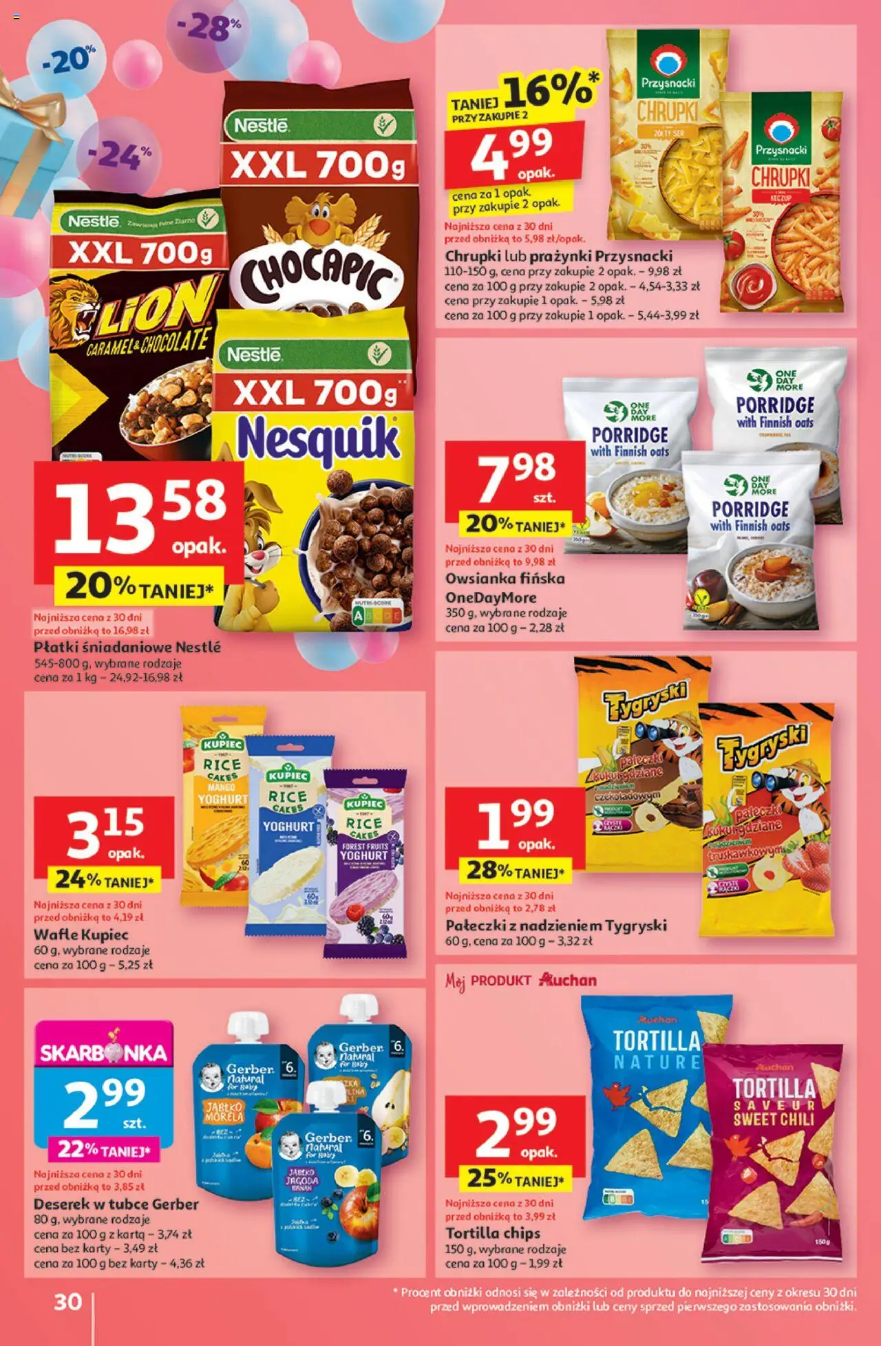 Auchan Urodziny Są Naj Hipermarket Gazetka ważna od 15.05.2025 do 21.05.2025 strona 32