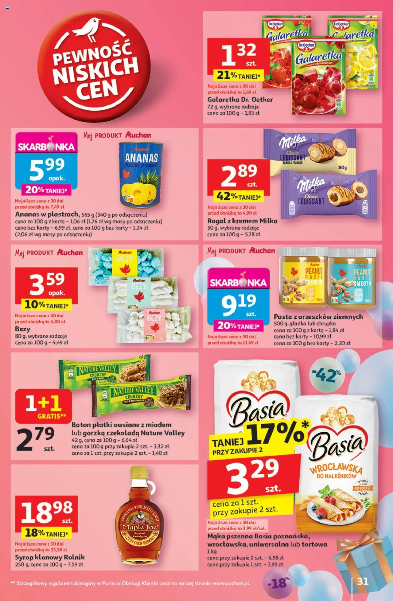 Auchan Urodziny Są Naj Hipermarket Gazetka ważna od 15.05.2025 do 21.05.2025 strona 33