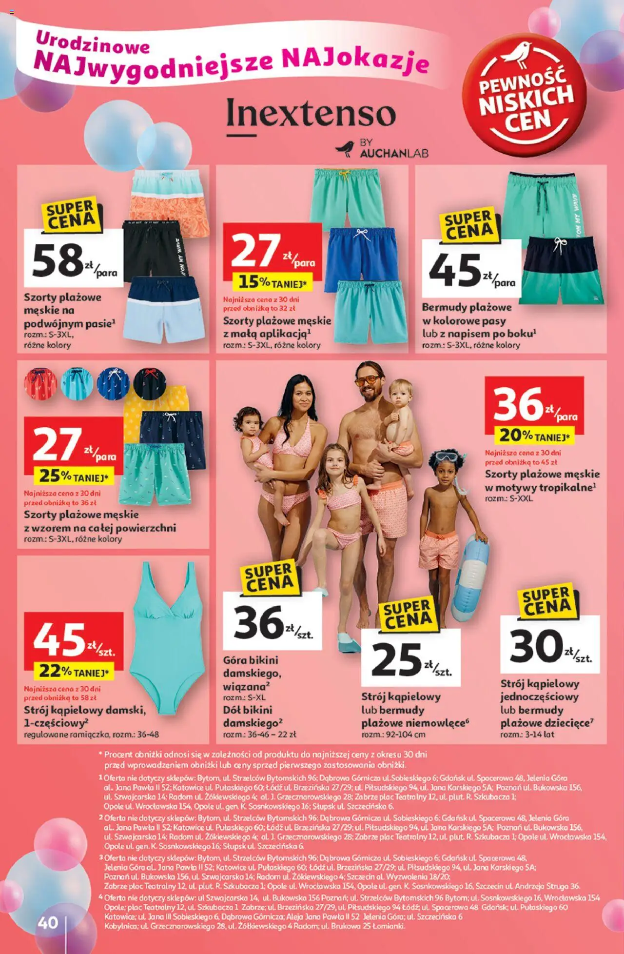 Auchan Urodziny Są Naj Hipermarket Gazetka ważna od 15.05.2025 do 21.05.2025 strona 42
