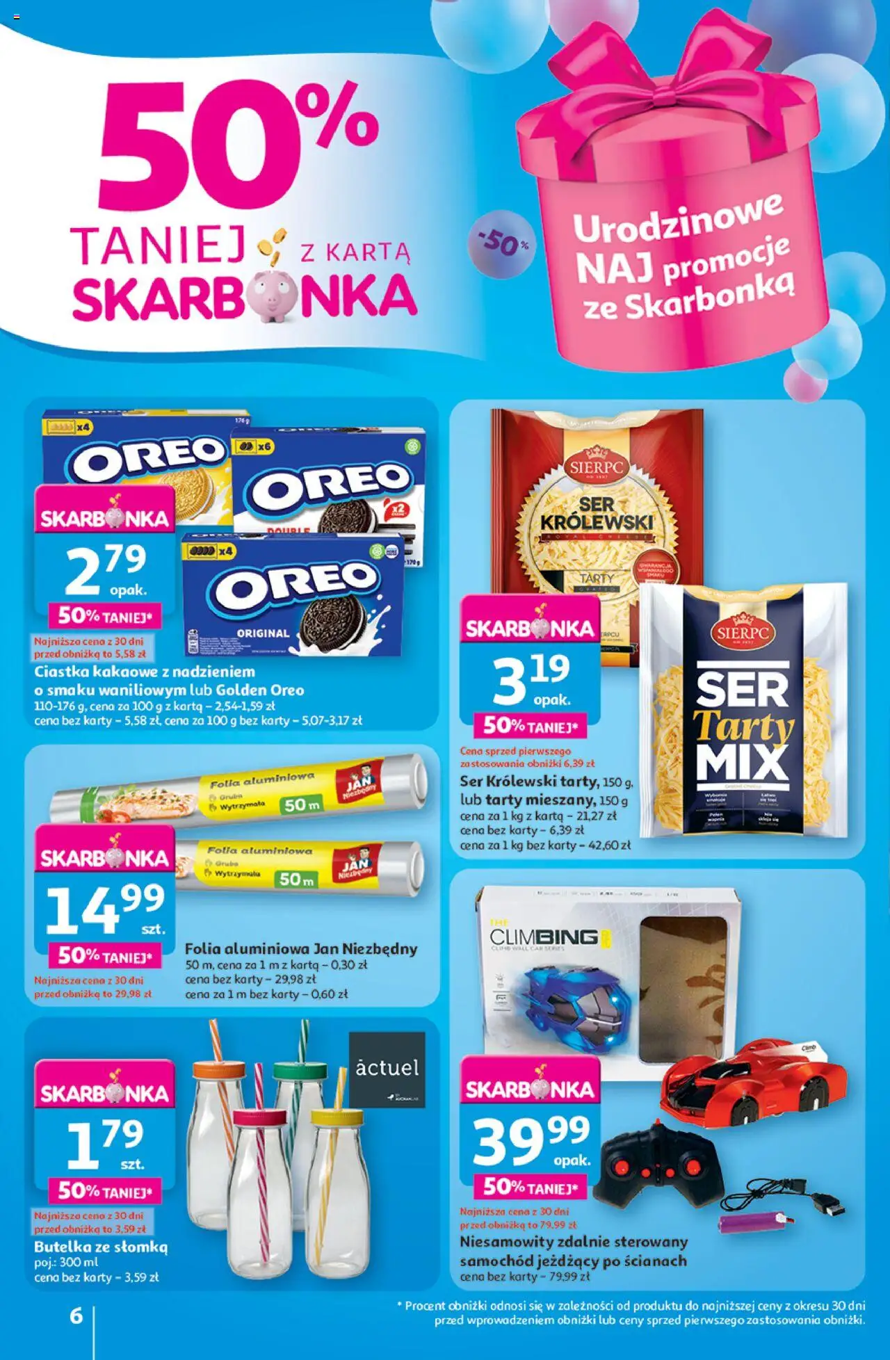 Auchan Urodziny Są Naj Hipermarket Gazetka ważna od 15.05.2025 do 21.05.2025 strona 6