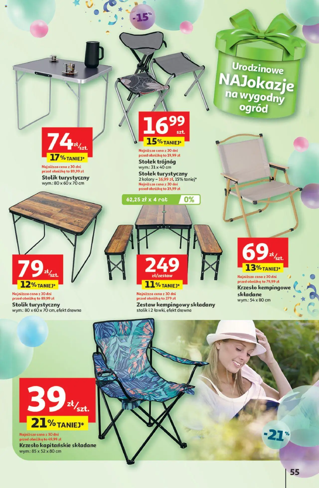 Auchan Urodziny Są Naj Hipermarket Gazetka ważna od 15.05.2025 do 21.05.2025 strona 59