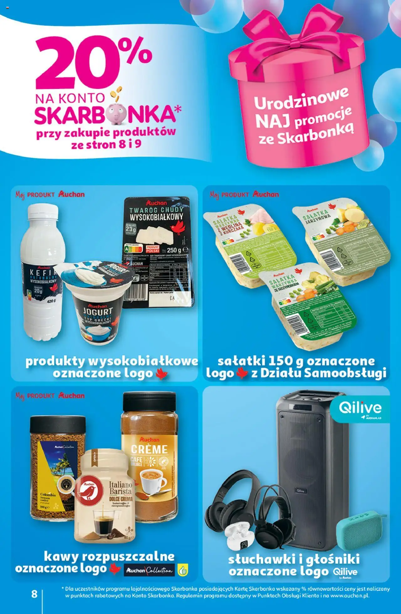 Auchan Urodziny Są Naj Hipermarket Gazetka ważna od 15.05.2025 do 21.05.2025 strona 8