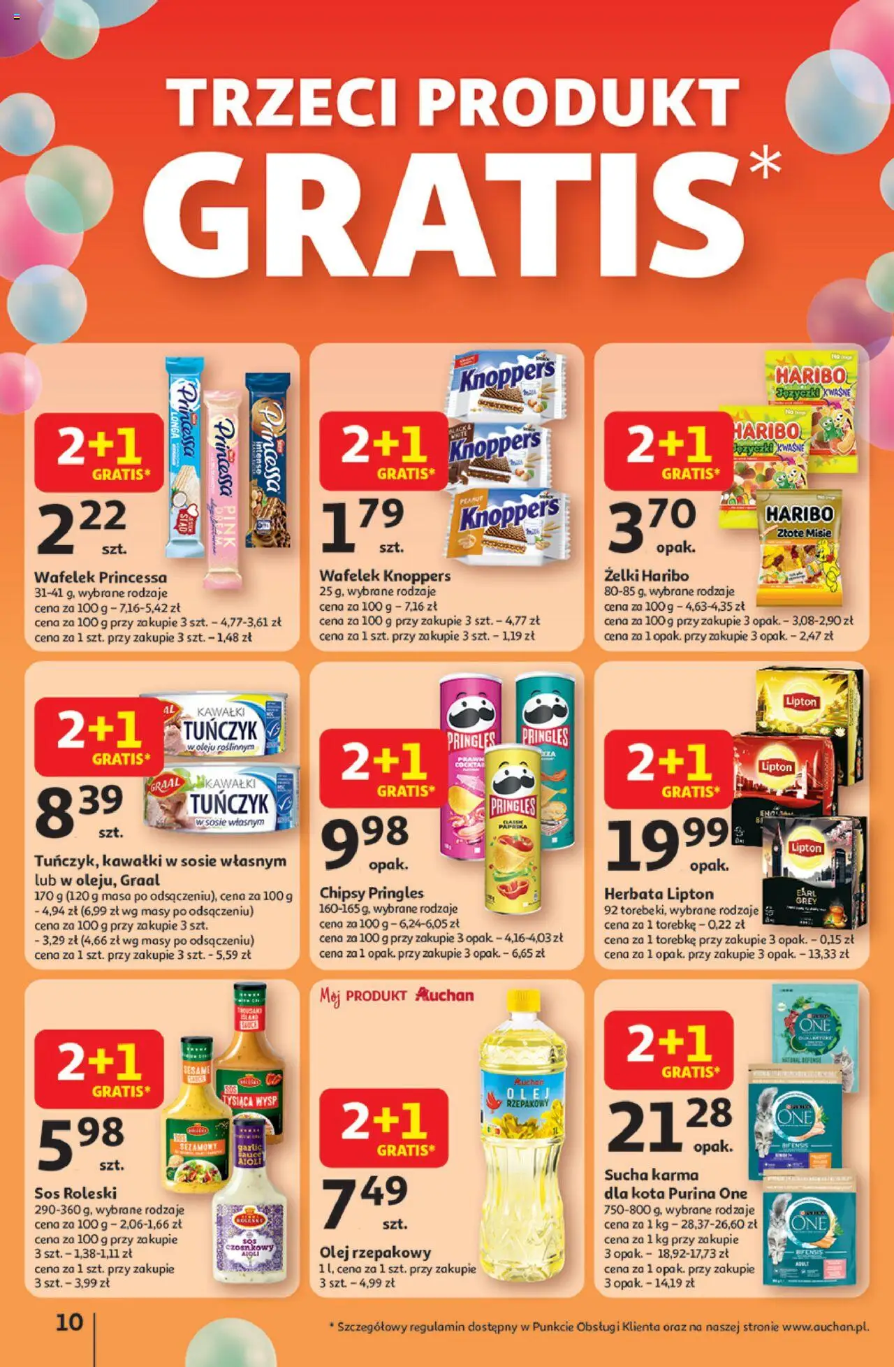 Auchan Urodziny Są Naj Hipermarket Gazetka ważna od 15.05.2025 do 21.05.2025 strona 10