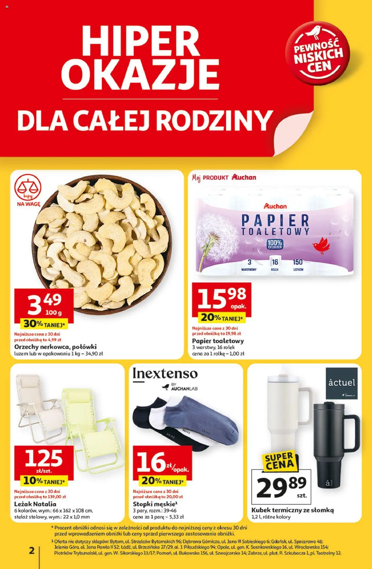 Auchan Uśmiech mamy? Zaplanowany! Hipermarket Gazetka ważna od 22.05.2025 do 28.05.2025 strona 2
