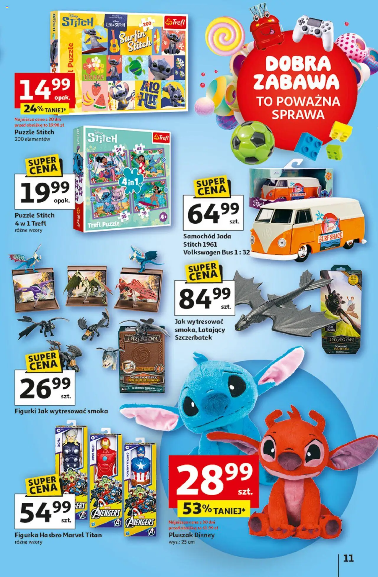 Auchan Uśmiech mamy? Zaplanowany! Hipermarket Gazetka ważna od 22.05.2025 do 28.05.2025 strona 11