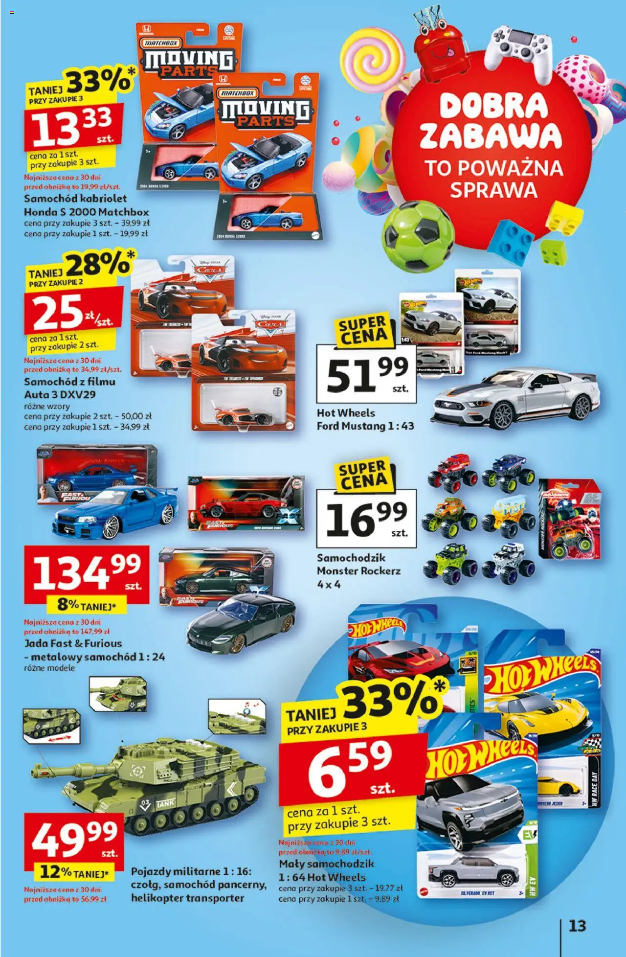 Auchan Uśmiech mamy? Zaplanowany! Hipermarket Gazetka ważna od 22.05.2025 do 28.05.2025 strona 13